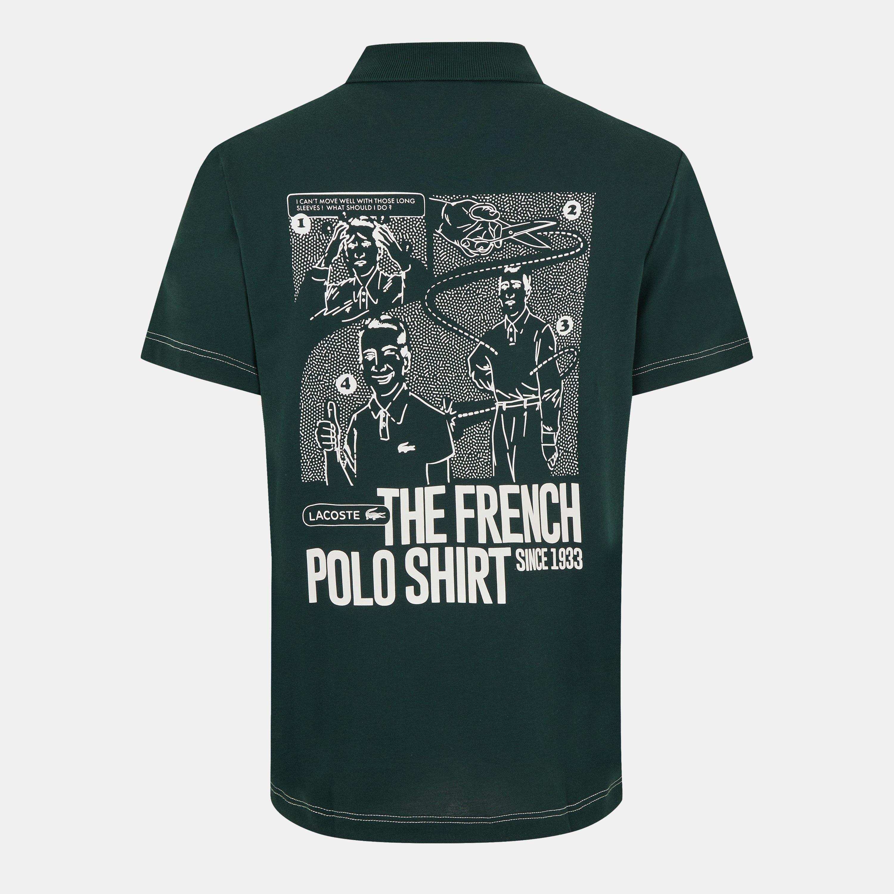 Lacoste Men's Short-Sleeve Polo Shirt - Sinople - S