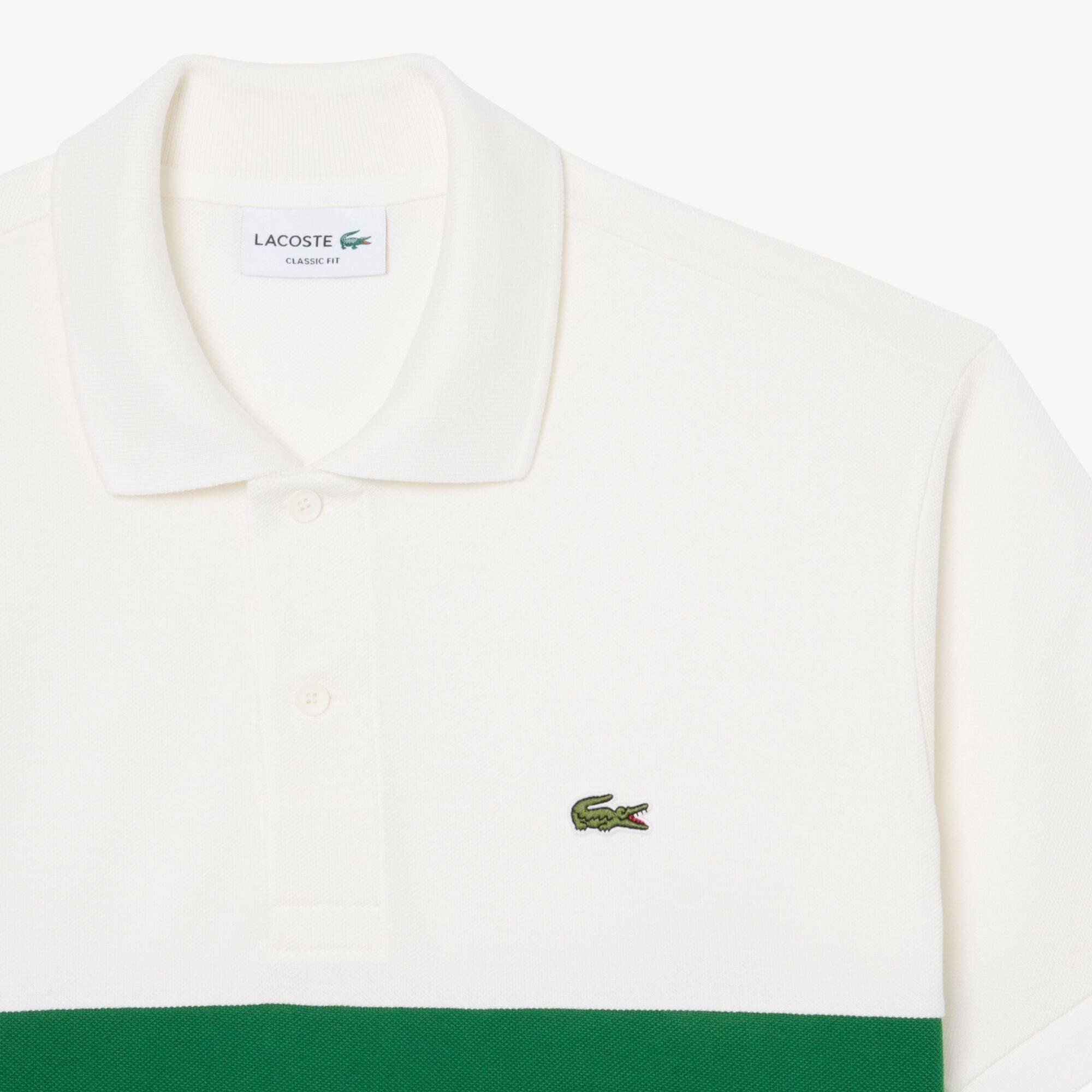 White 0LP - Lacoste - Men's Cotton Short-Sleeve Polo - 4