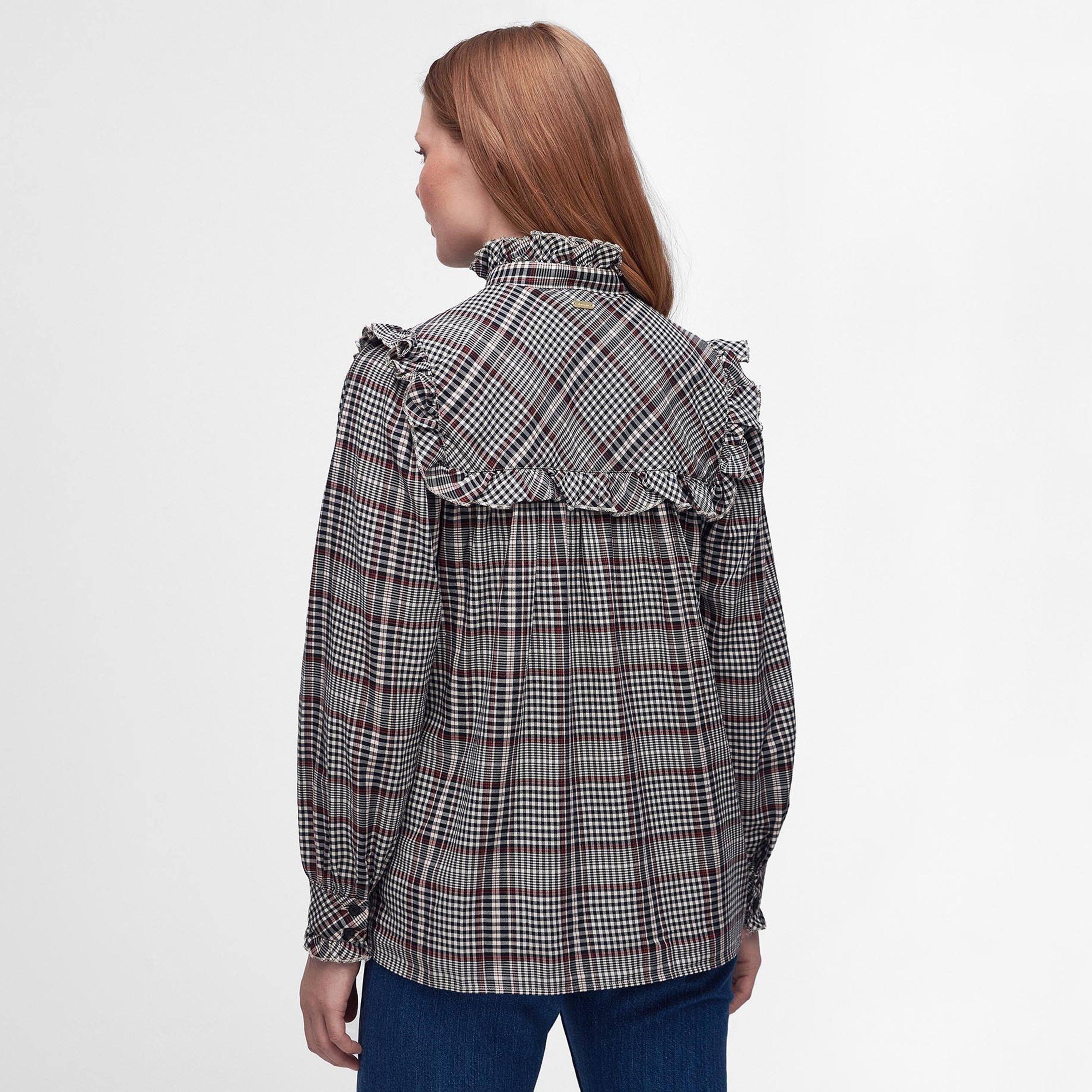 Sepia Tartan - Barbour - Adela Shirt - 3