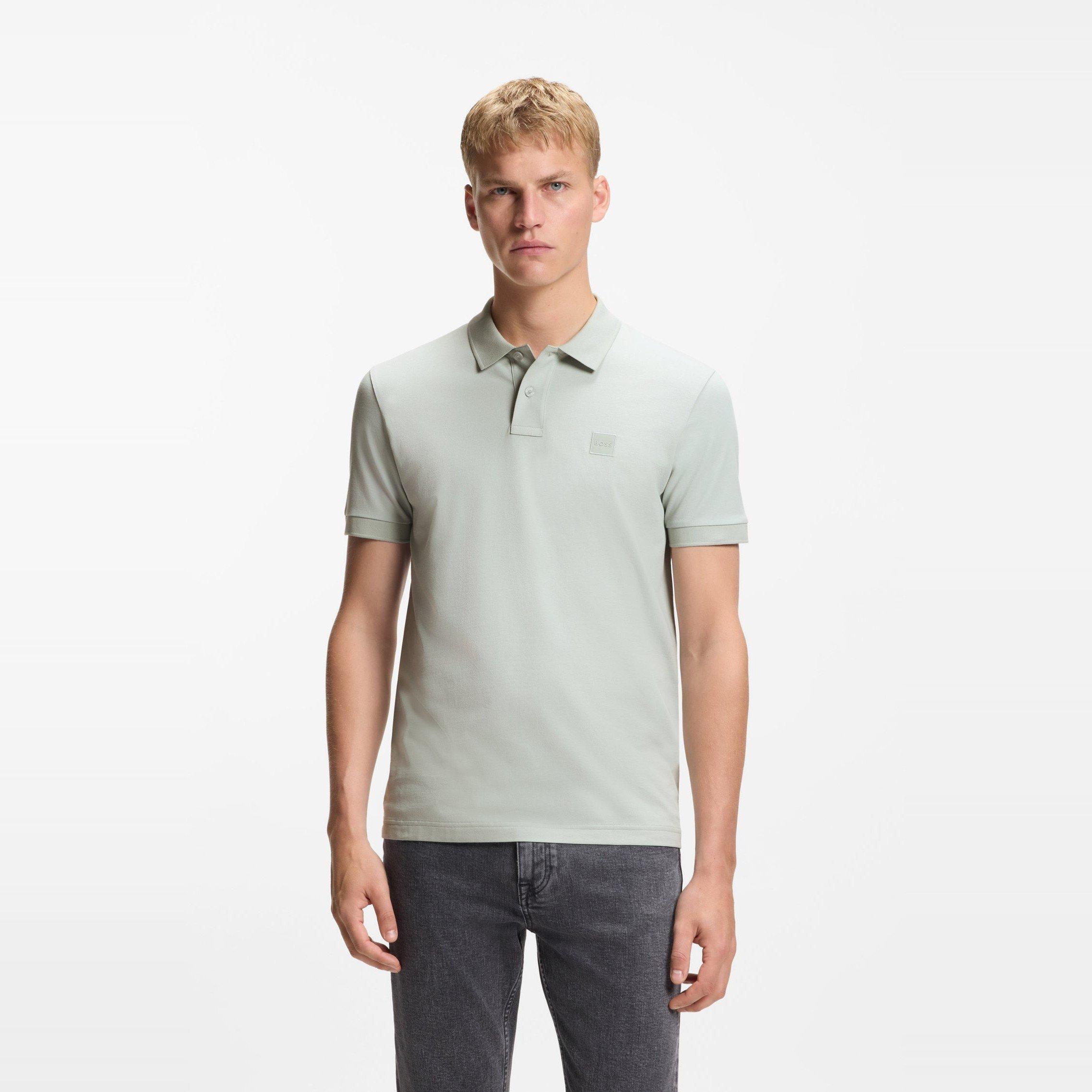 Argento - Boss - Men's Passenger Short Sleeve Polo Shirt - 2