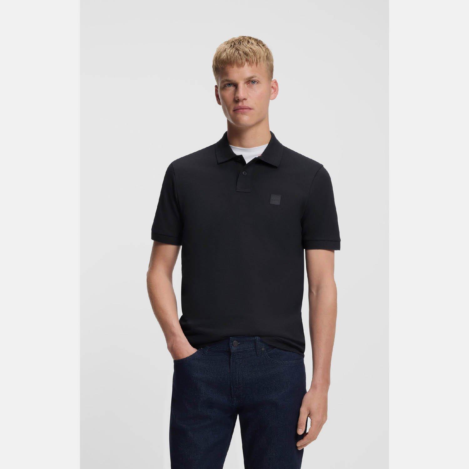 Dark Blue - Boss - Men's Passenger Short Sleeve Polo Shirt - 2