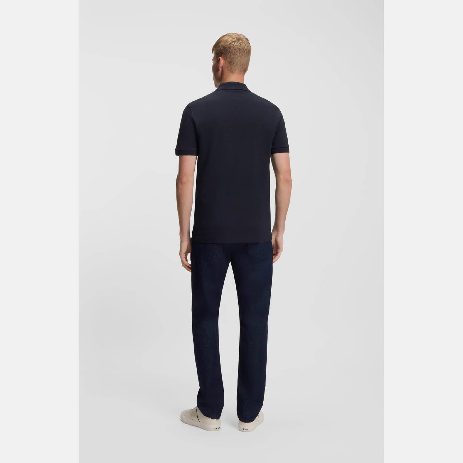 Dark Blue - Boss - Men's Passenger Short Sleeve Polo Shirt - 3