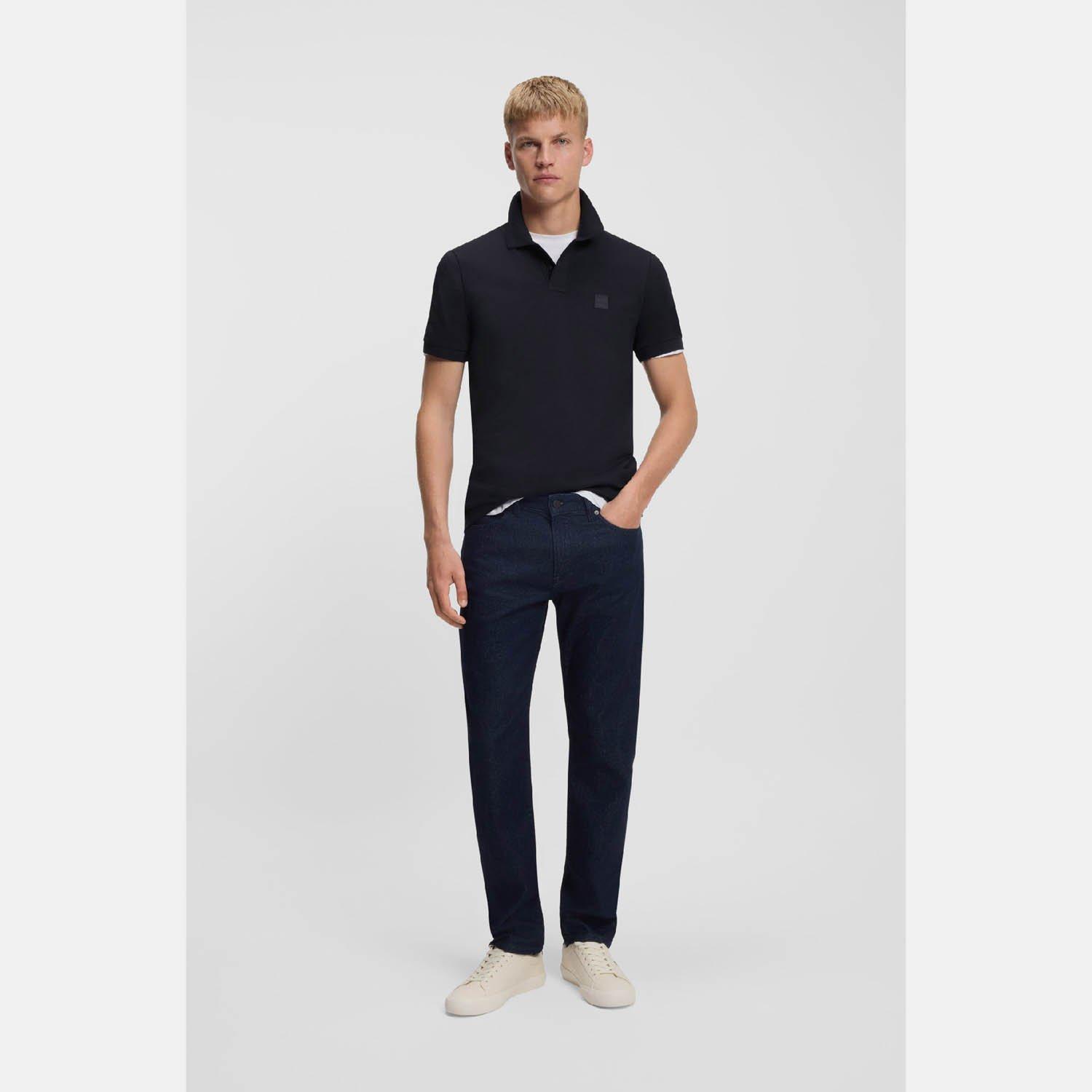 Dark Blue - Boss - Men's Passenger Short Sleeve Polo Shirt - 4