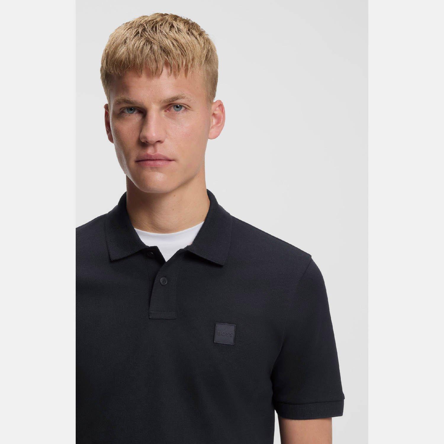 Dark Blue - Boss - Men's Passenger Short Sleeve Polo Shirt - 5