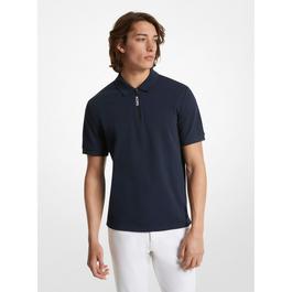 Michael Kors Zip Polo Shirt
