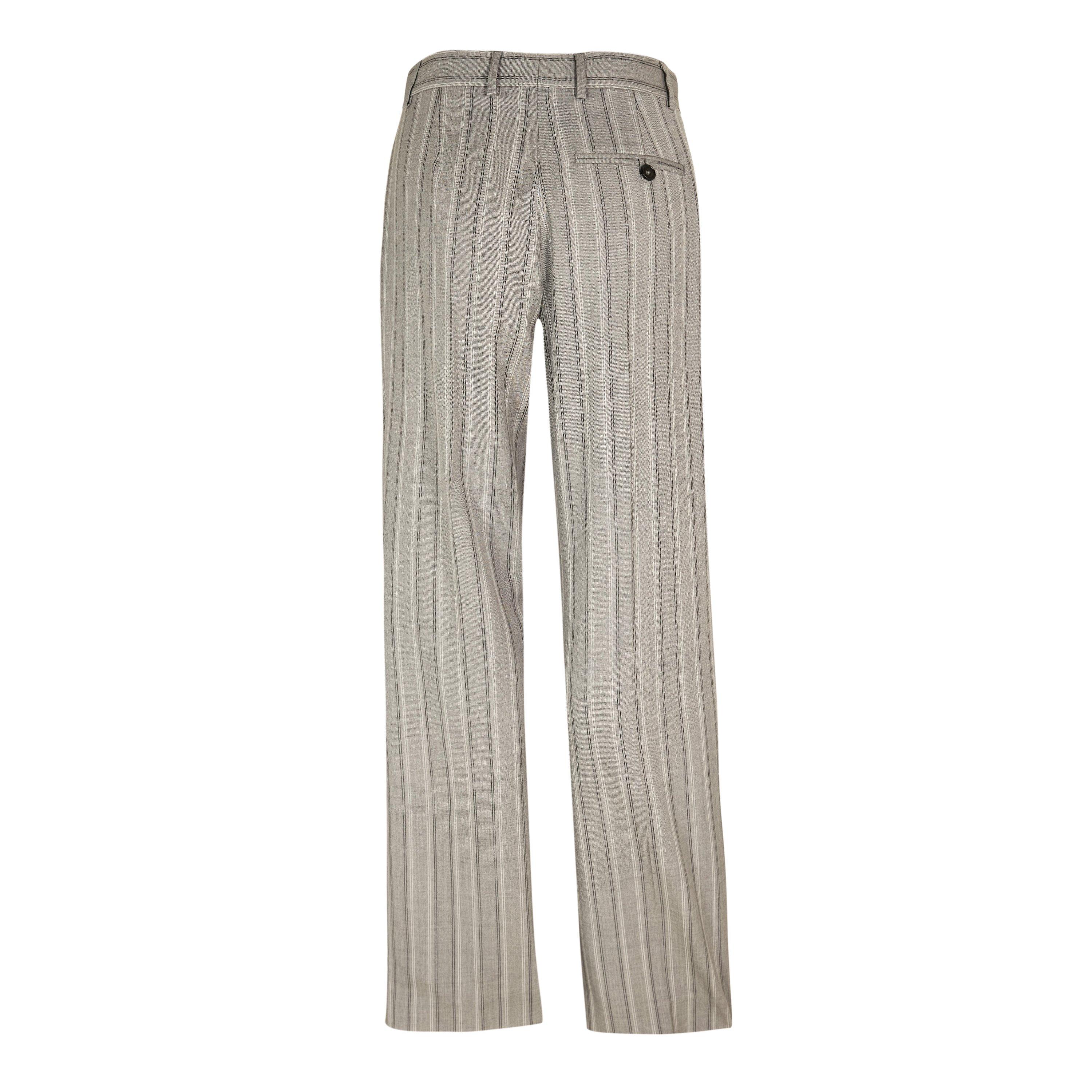 Grey Melange - Stella McCartney - Women's Straight Leg Trousers - 2