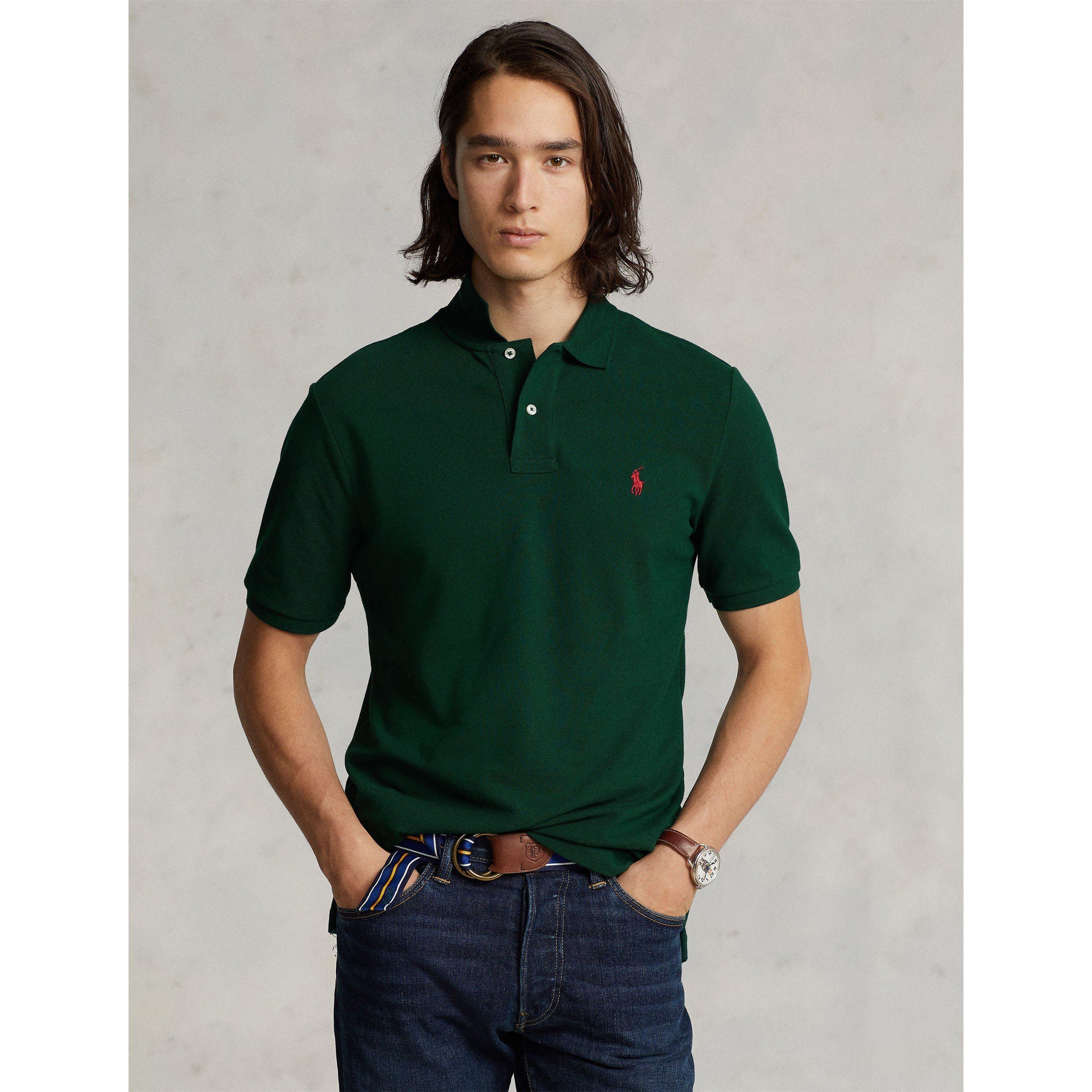 College Green - Polo Ralph Lauren - Men's Custom Slim Short Sleeve Shirt - 2