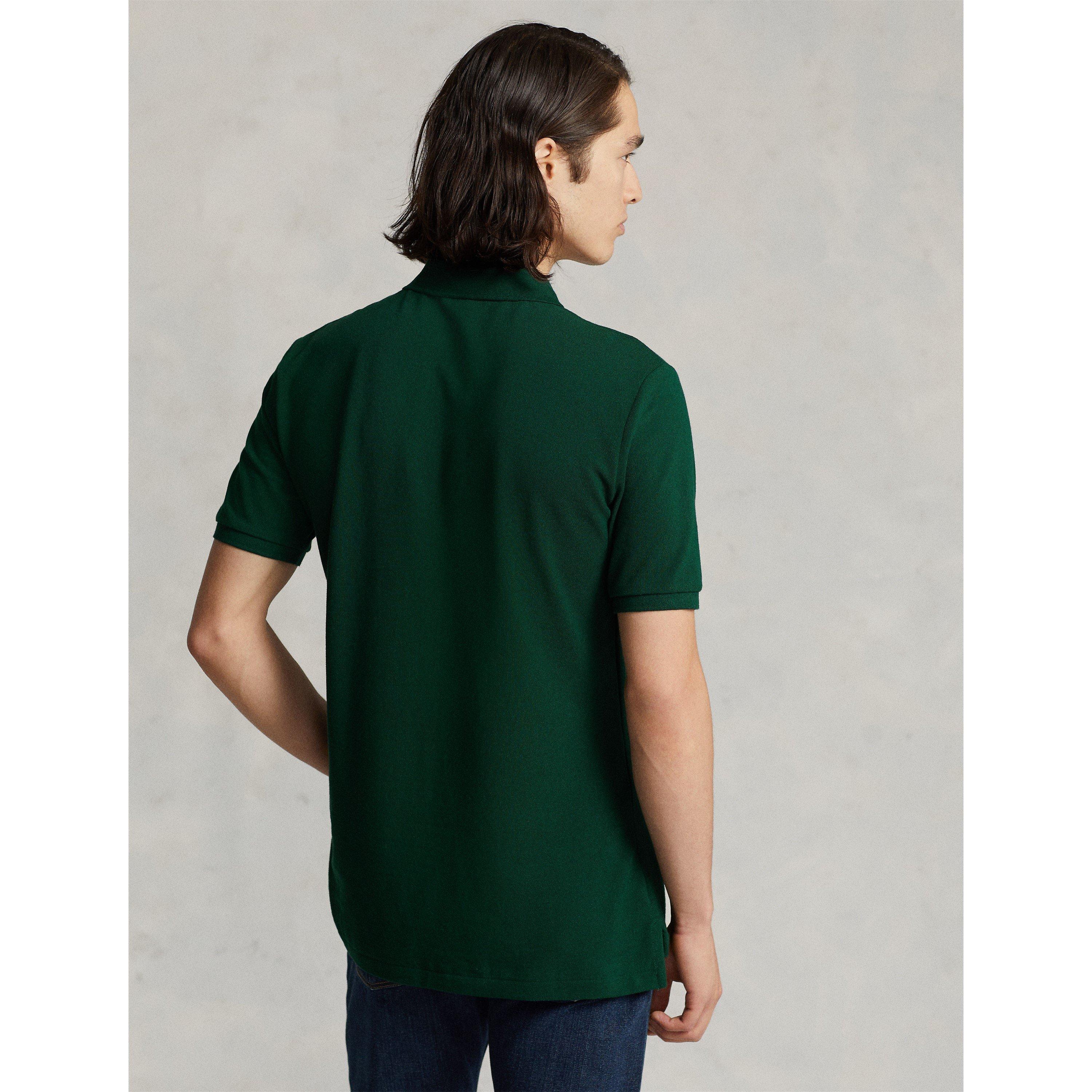 College Green - Polo Ralph Lauren - Men's Custom Slim Short Sleeve Shirt - 3