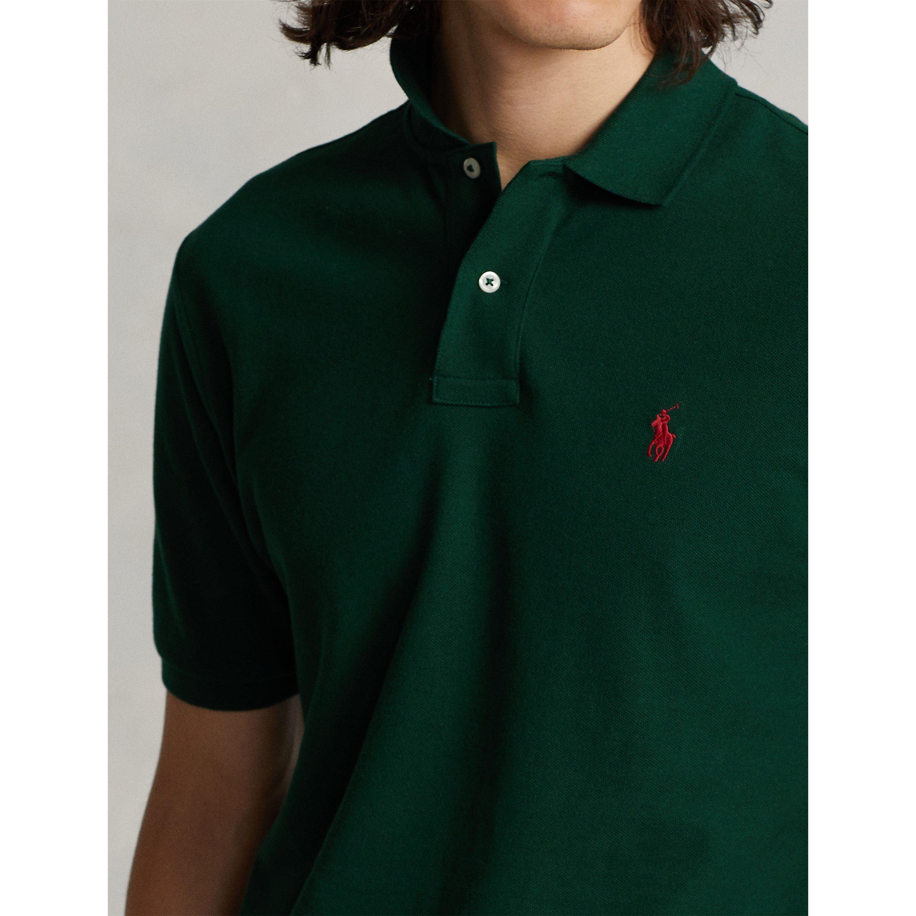 College Green - Polo Ralph Lauren - Men's Custom Slim Short Sleeve Shirt - 4