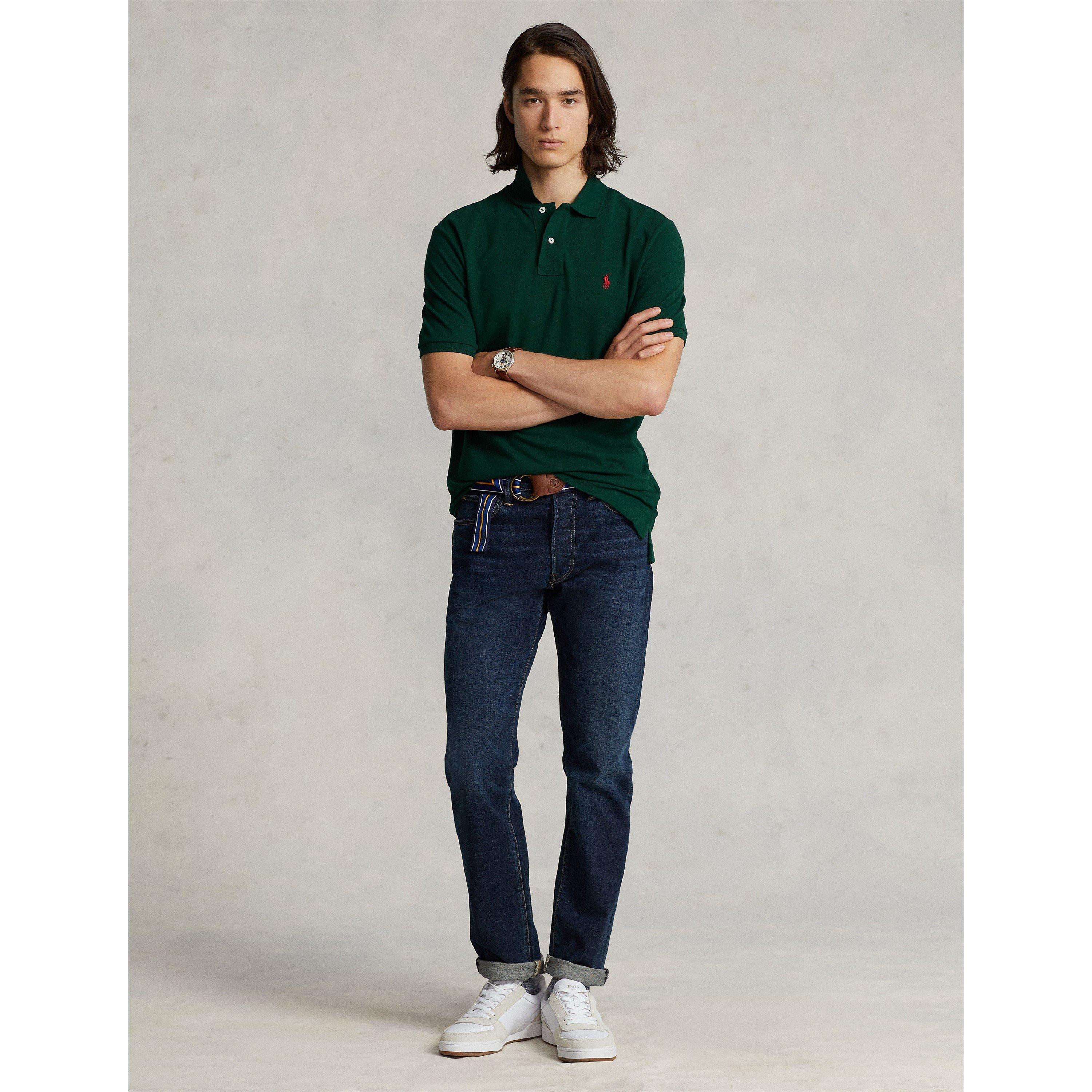 College Green - Polo Ralph Lauren - Men's Custom Slim Short Sleeve Shirt - 5
