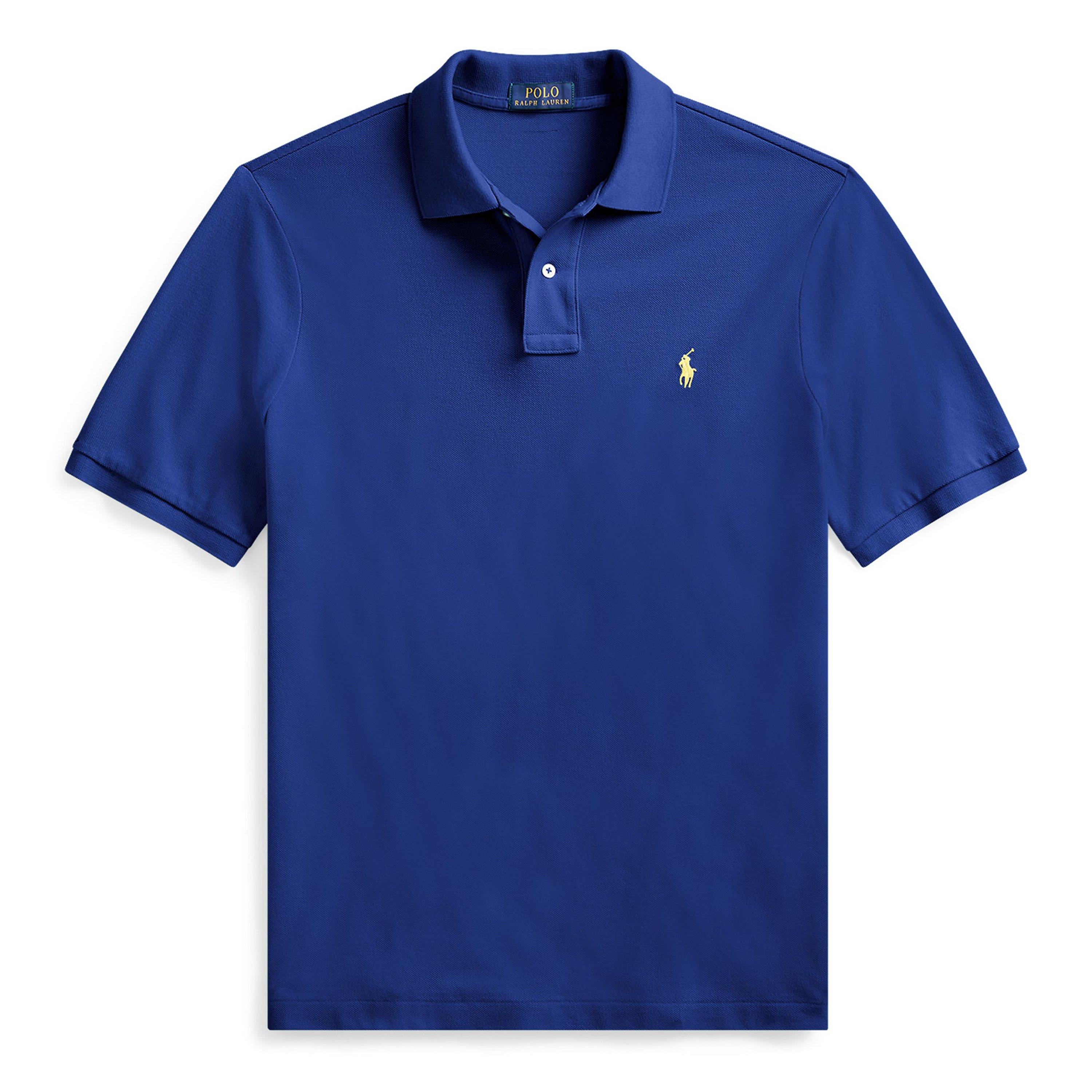Polo Ralph Lauren Men's Custom Slim Short Sleeve Shirt - Fall Royal - L