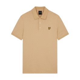 Lyle and Scott Grid Polo Sn99