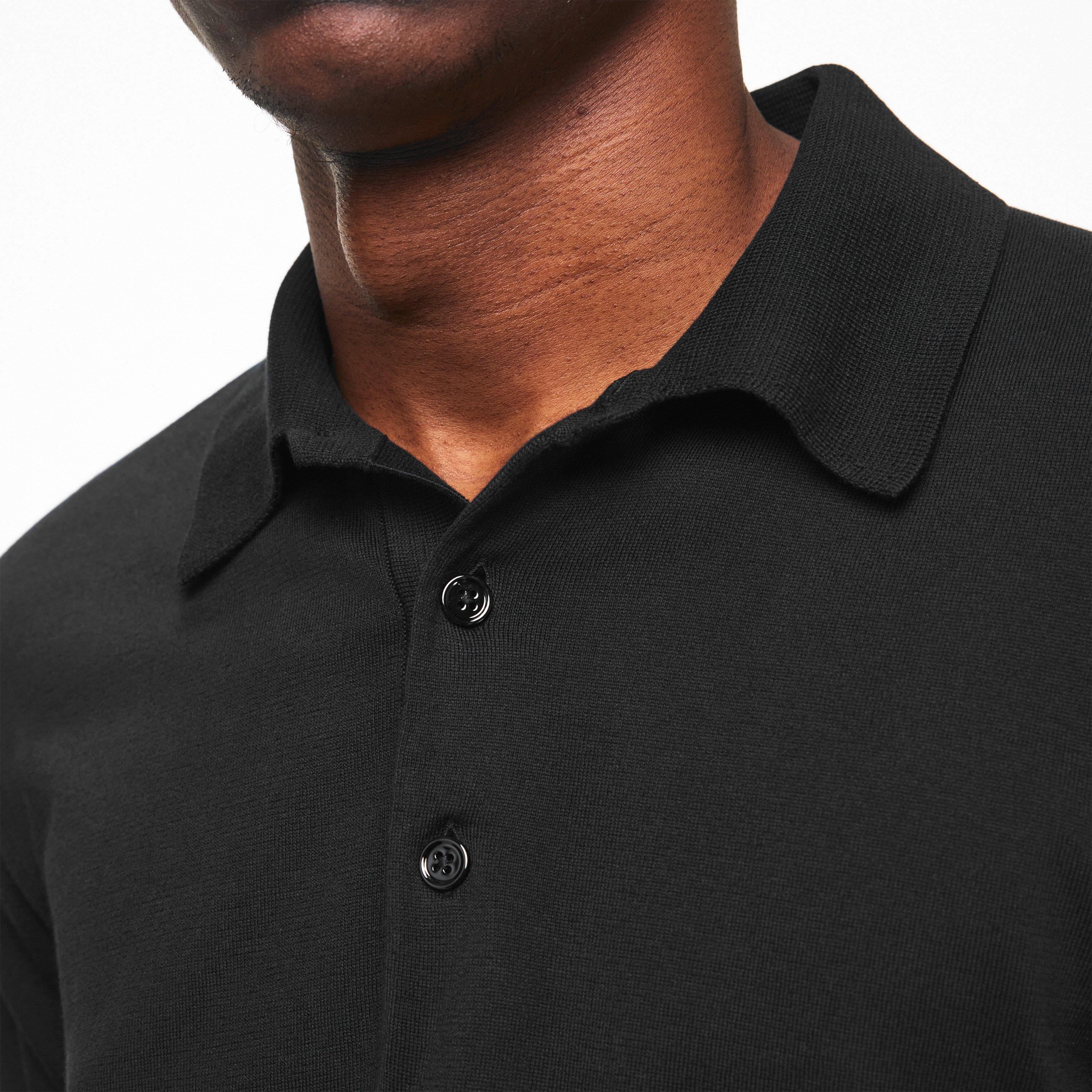 Black - Tom Ford - TF Cotton Polo Sn62 - 5