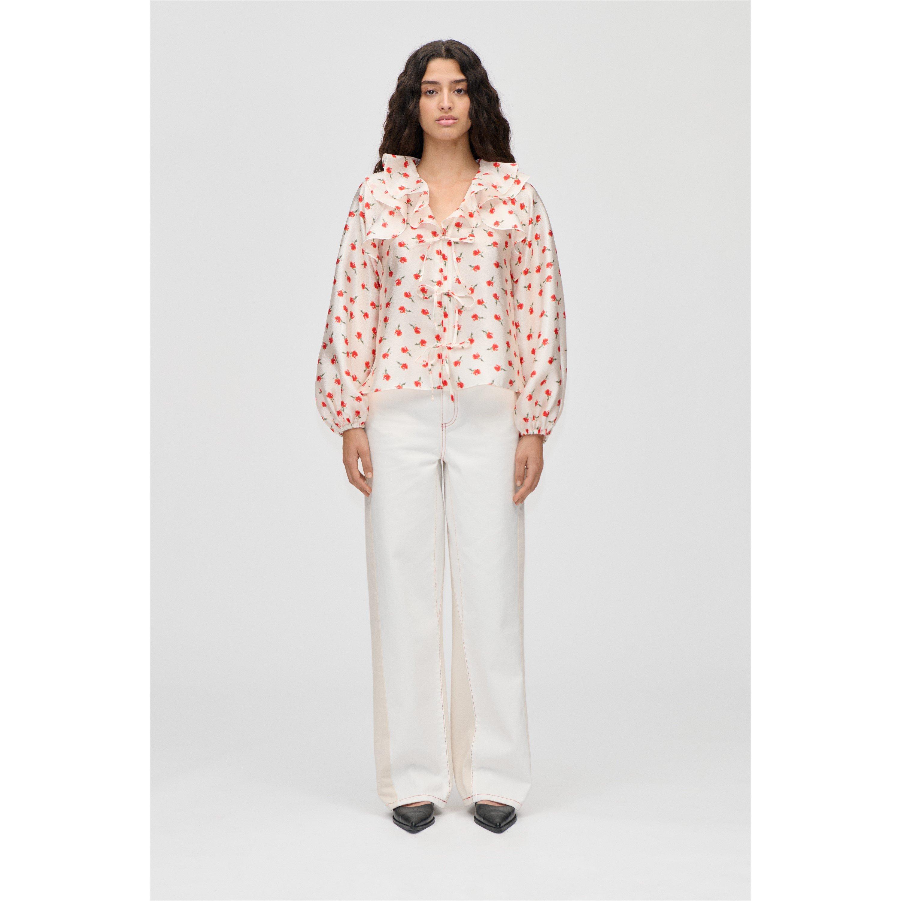 Ditzy Petunia - Stine Goya - Goya Ruffl Top Ld62 - 3