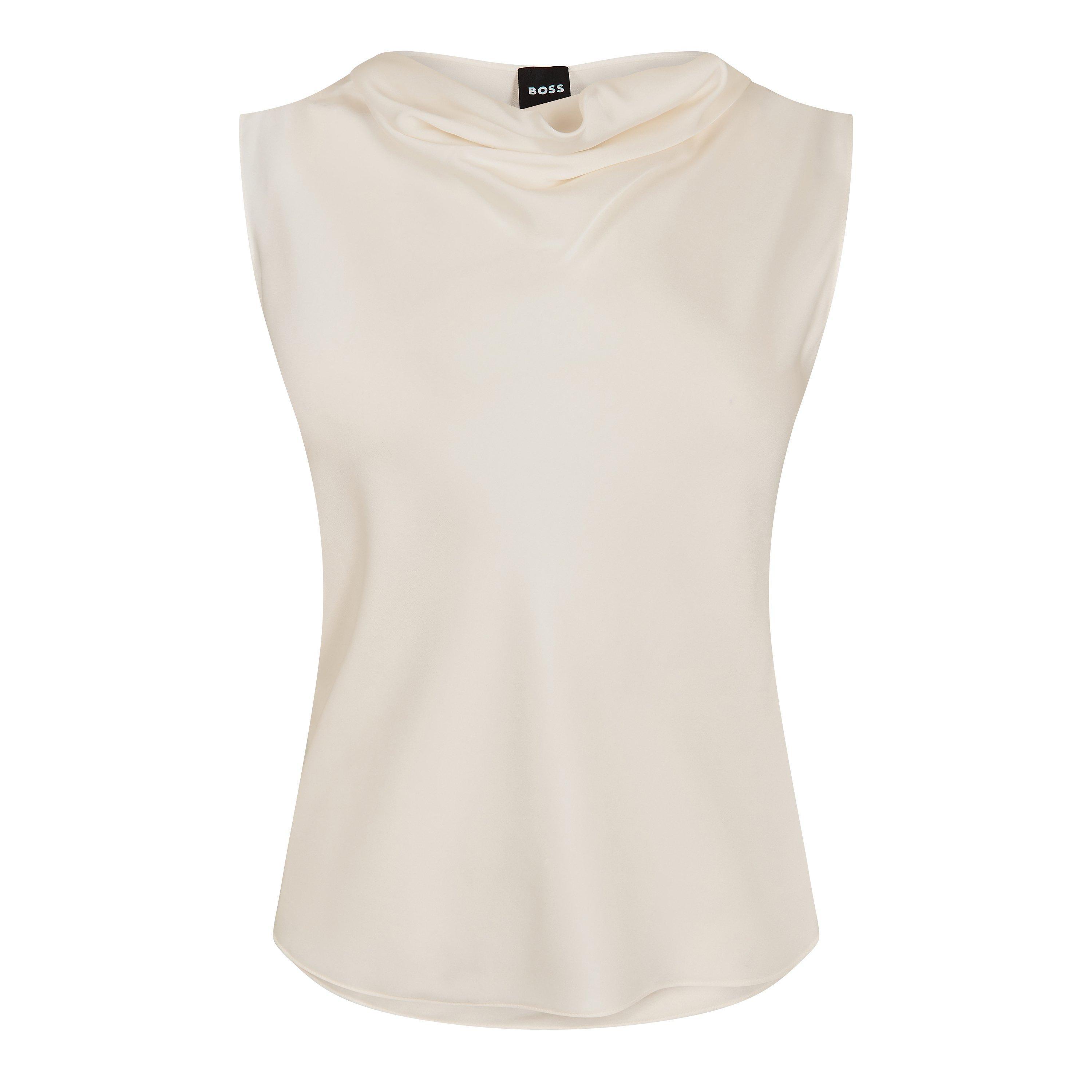 Open White - Boss - Women's Belidina Long Sleeve Blouse - 1