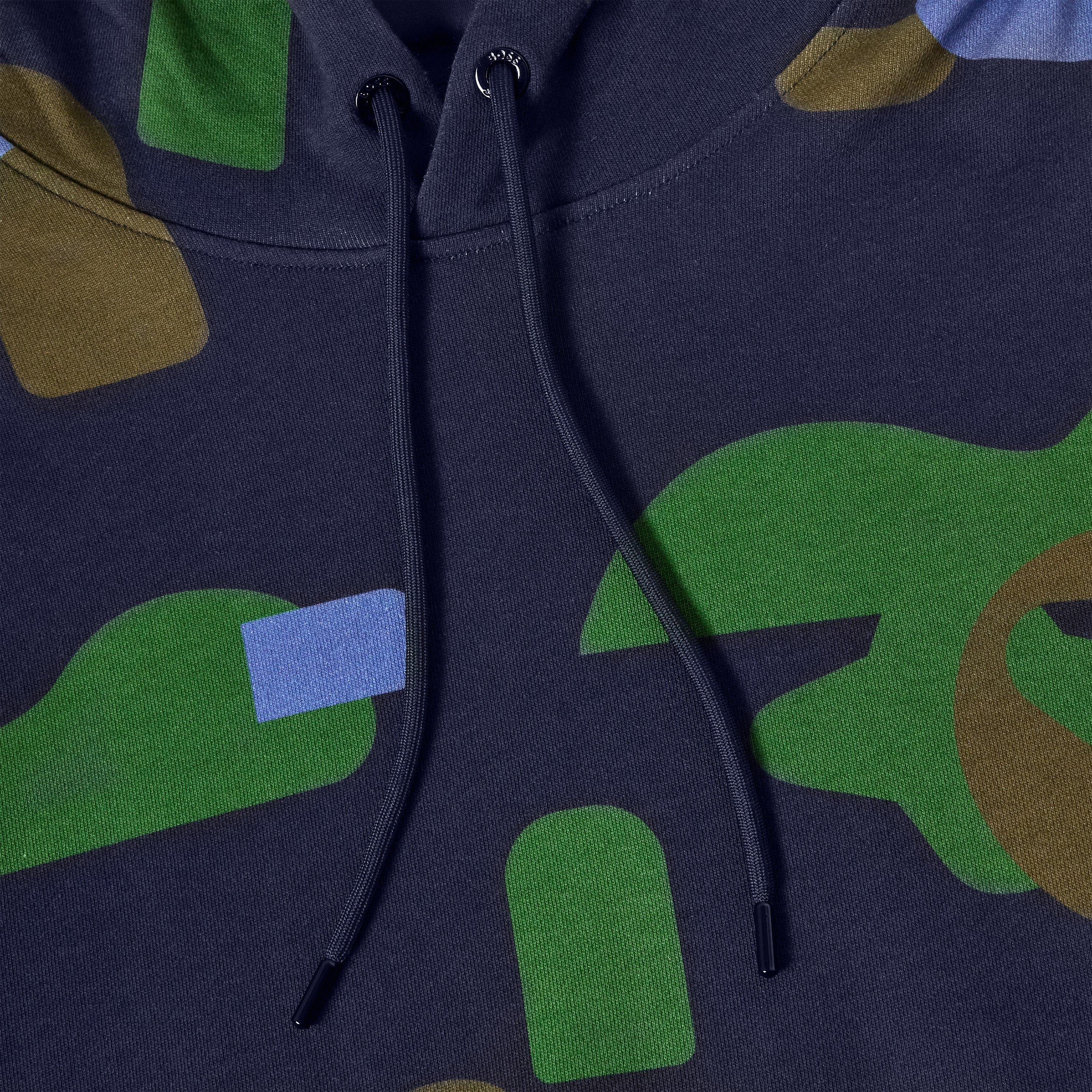 Dark Blue - Boss - Seeger 150 10258132 01 Hoody Mens - 3