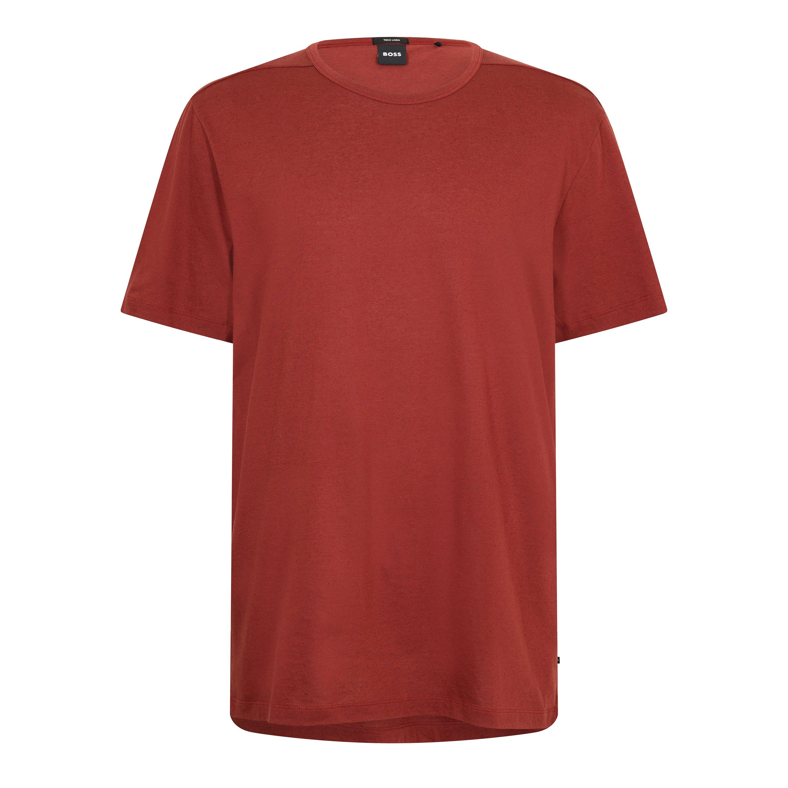 Boss Men's P Tiburt Short Sleeve T-Shirt - Open Brown - 2XL