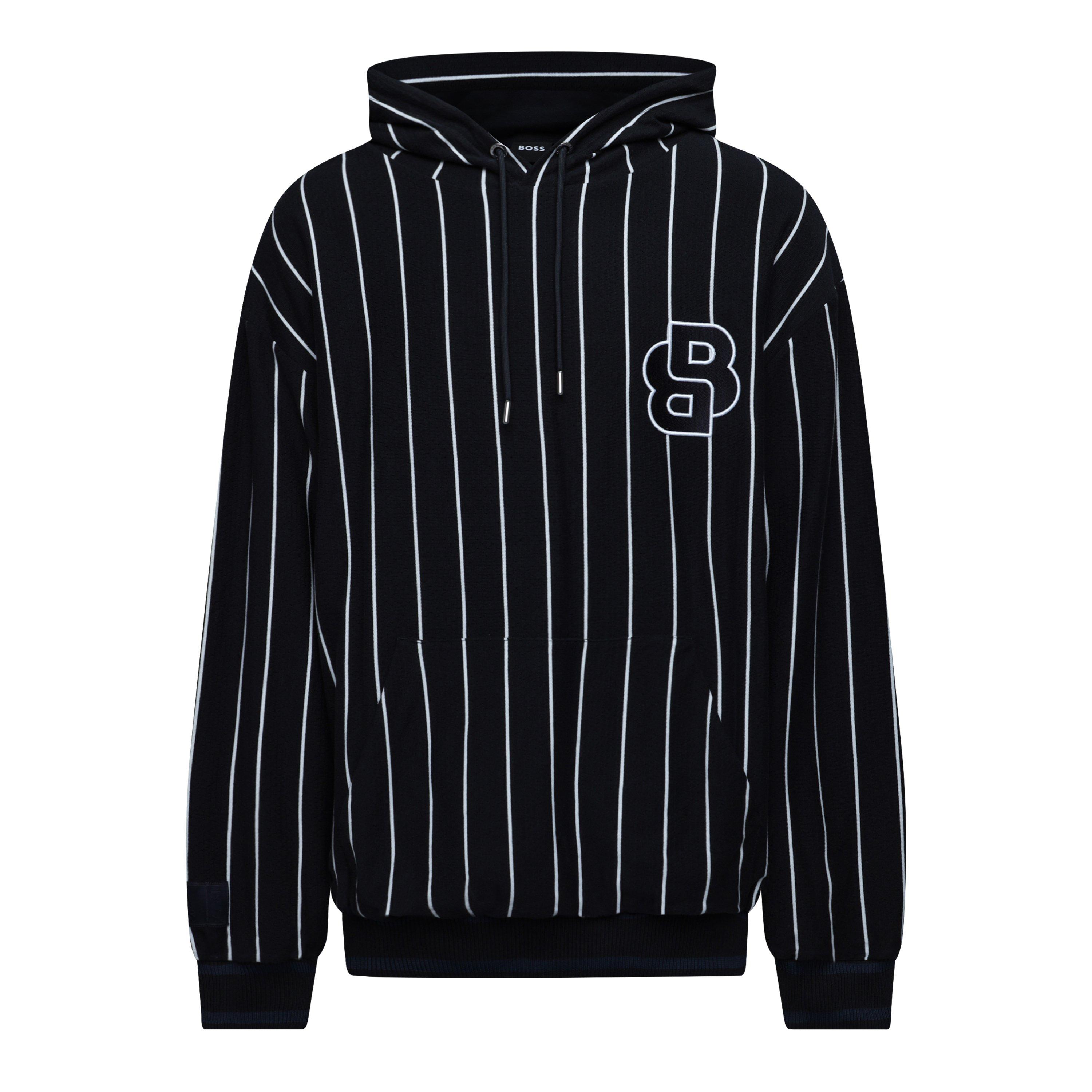 Boss Men's Sullivan Over the Head Hoodie - Dark Blue - M