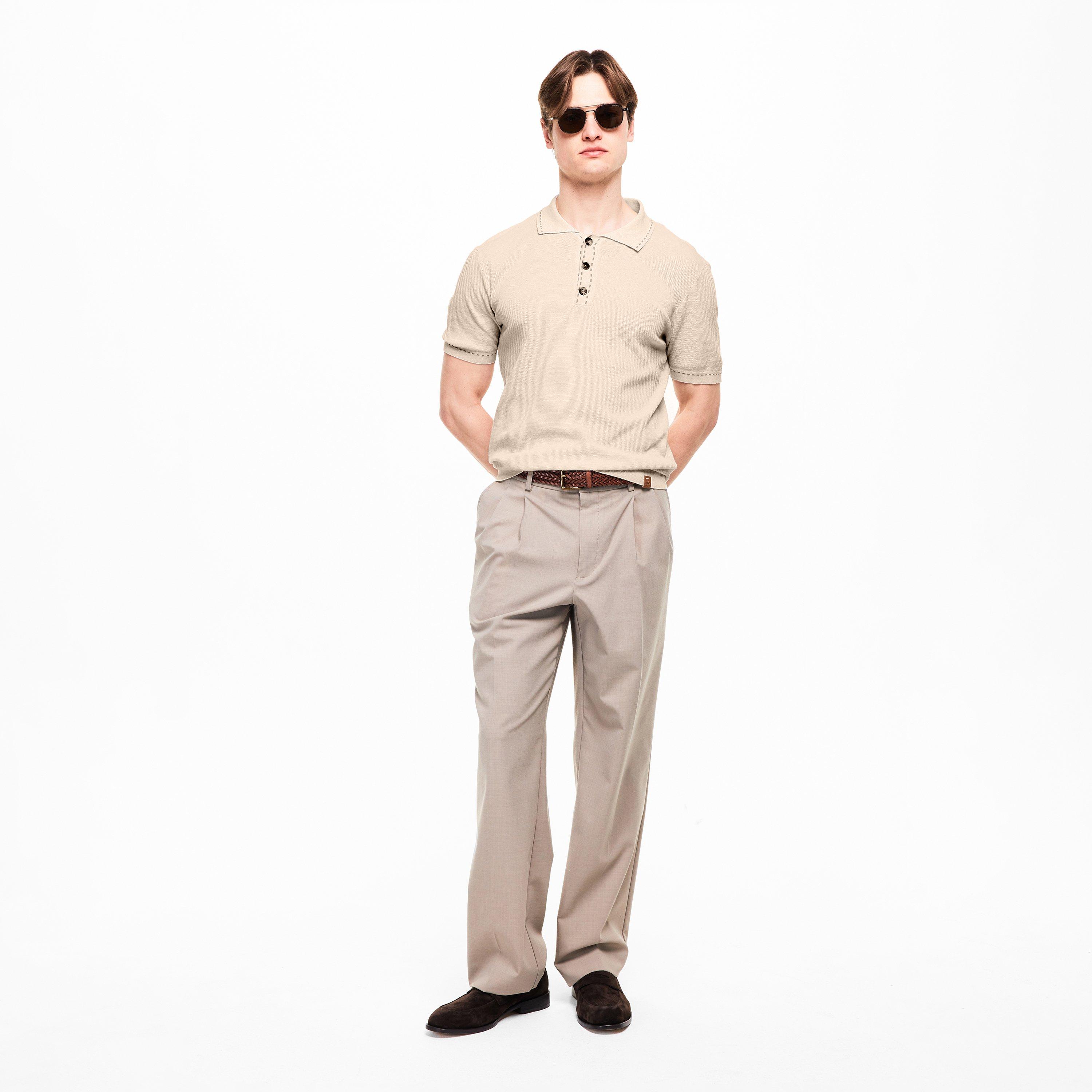 A06 Beige - Jacob Cohen - Jacob Textured Polo Sn62 - 5