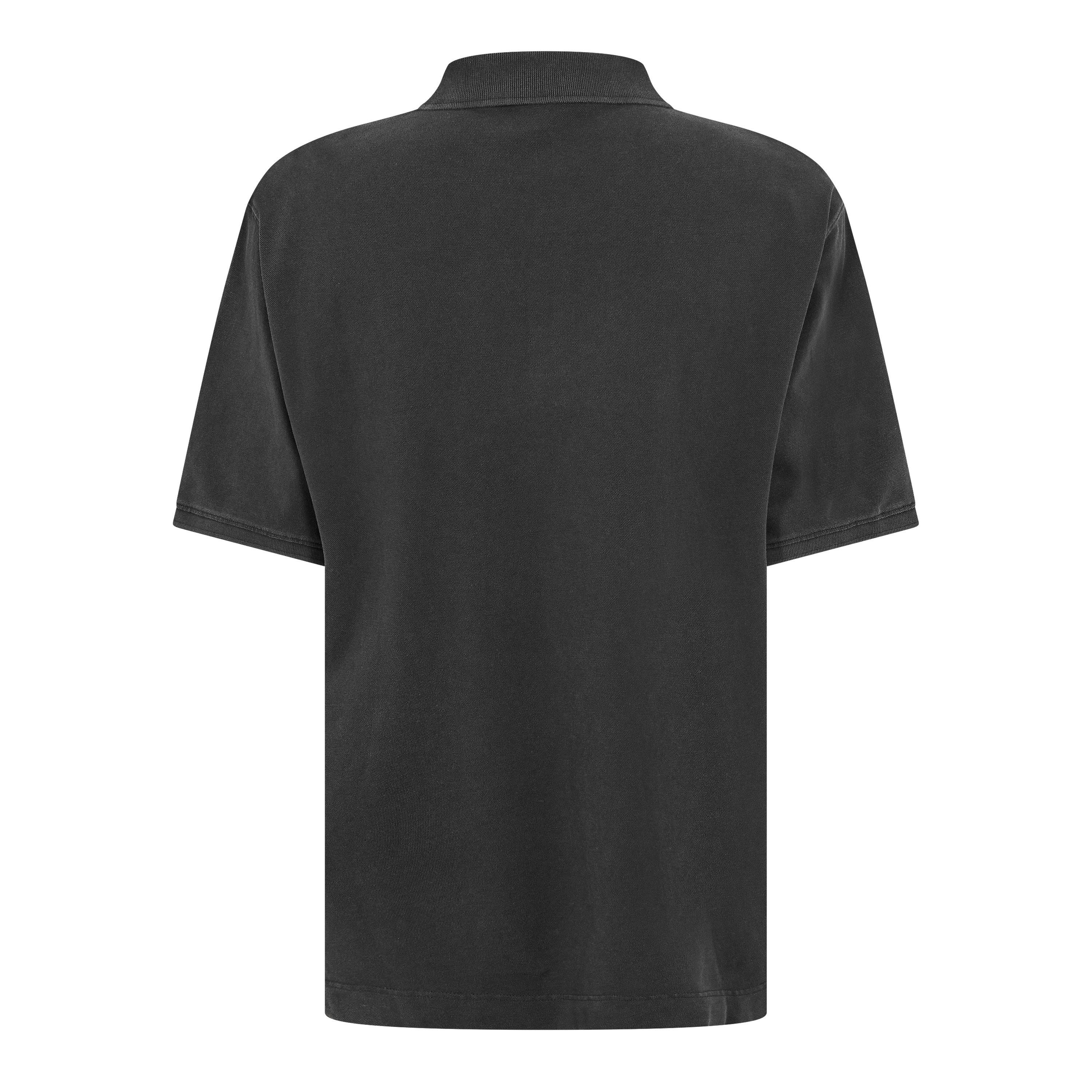Black - Acne Studios - Men's Short Sleeve Polo Shirt - 2