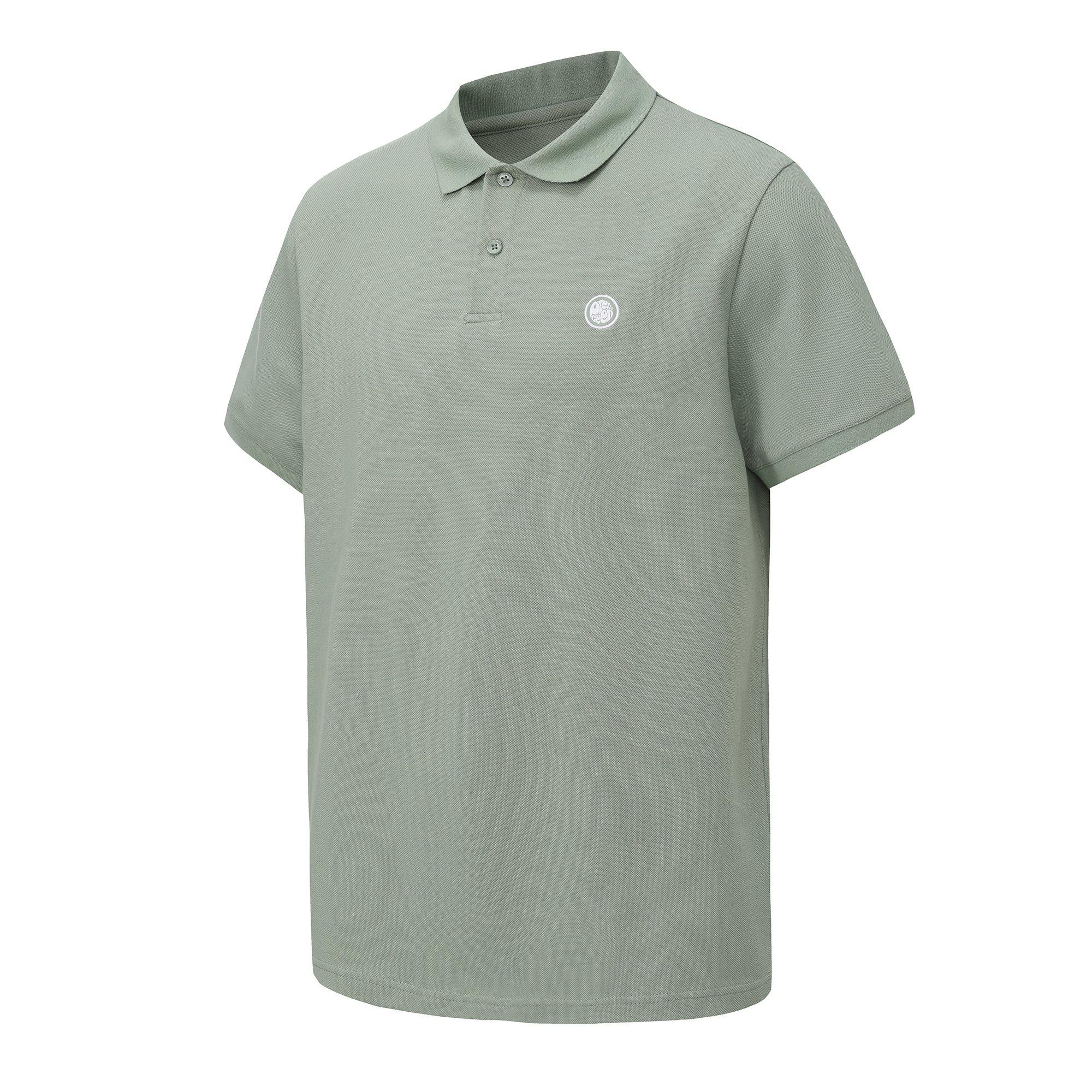 Light Green - Pretty Green - Plain Polo Mens - 2