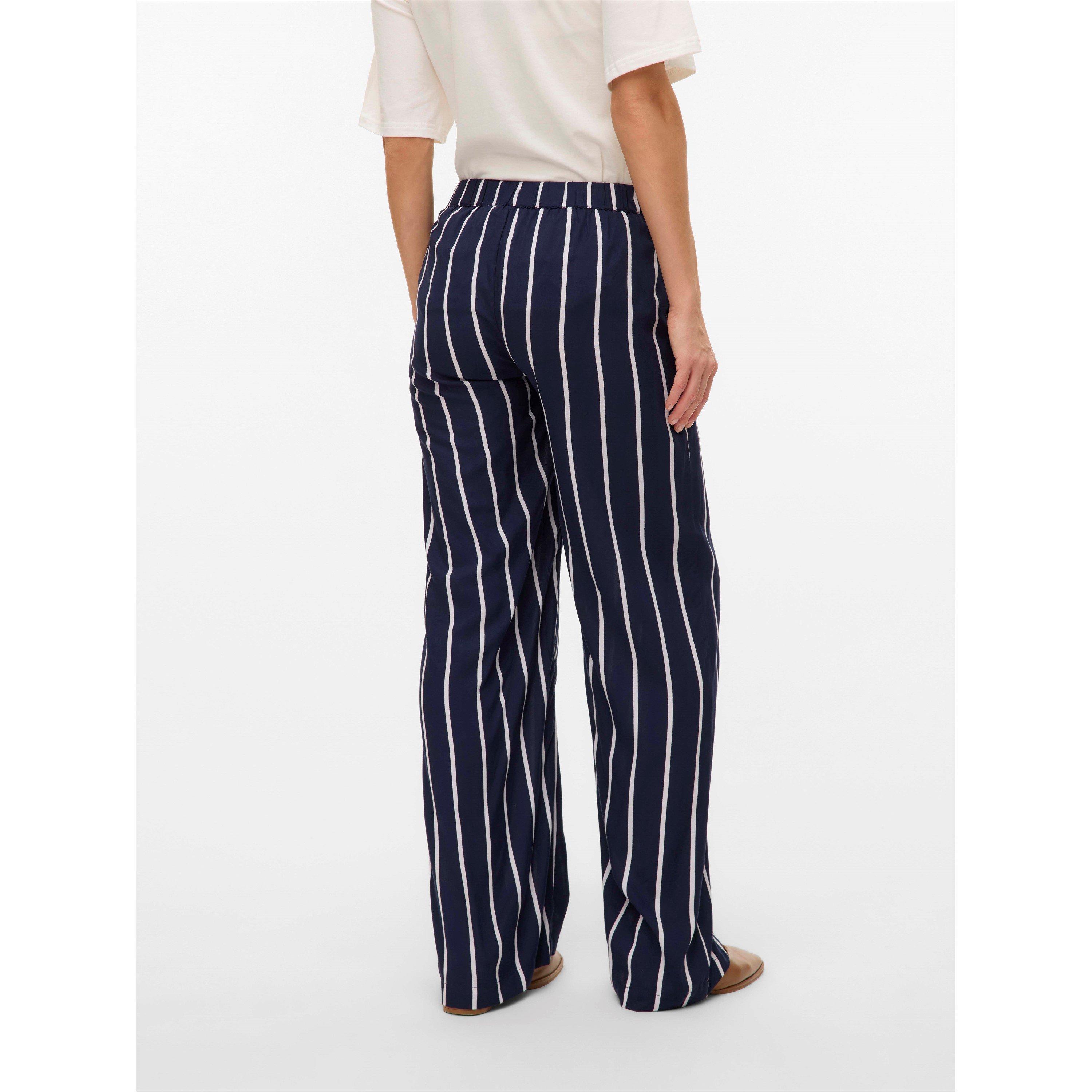 Dark Navy - Mamalicious - Mama Straight Leg Trouser - 6