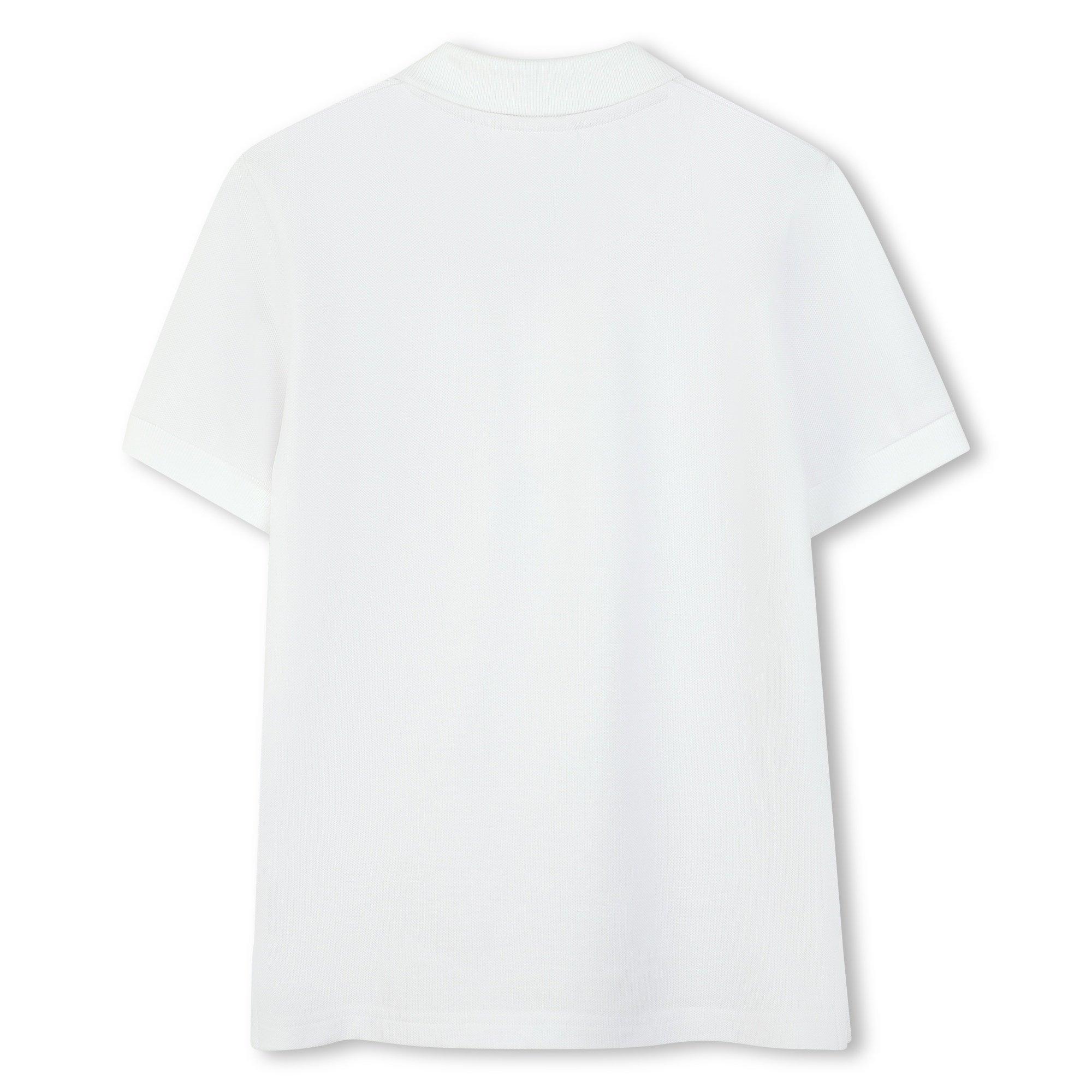 White 10P - Hugo - Hugo SS Logo Polo Jn62 - 2