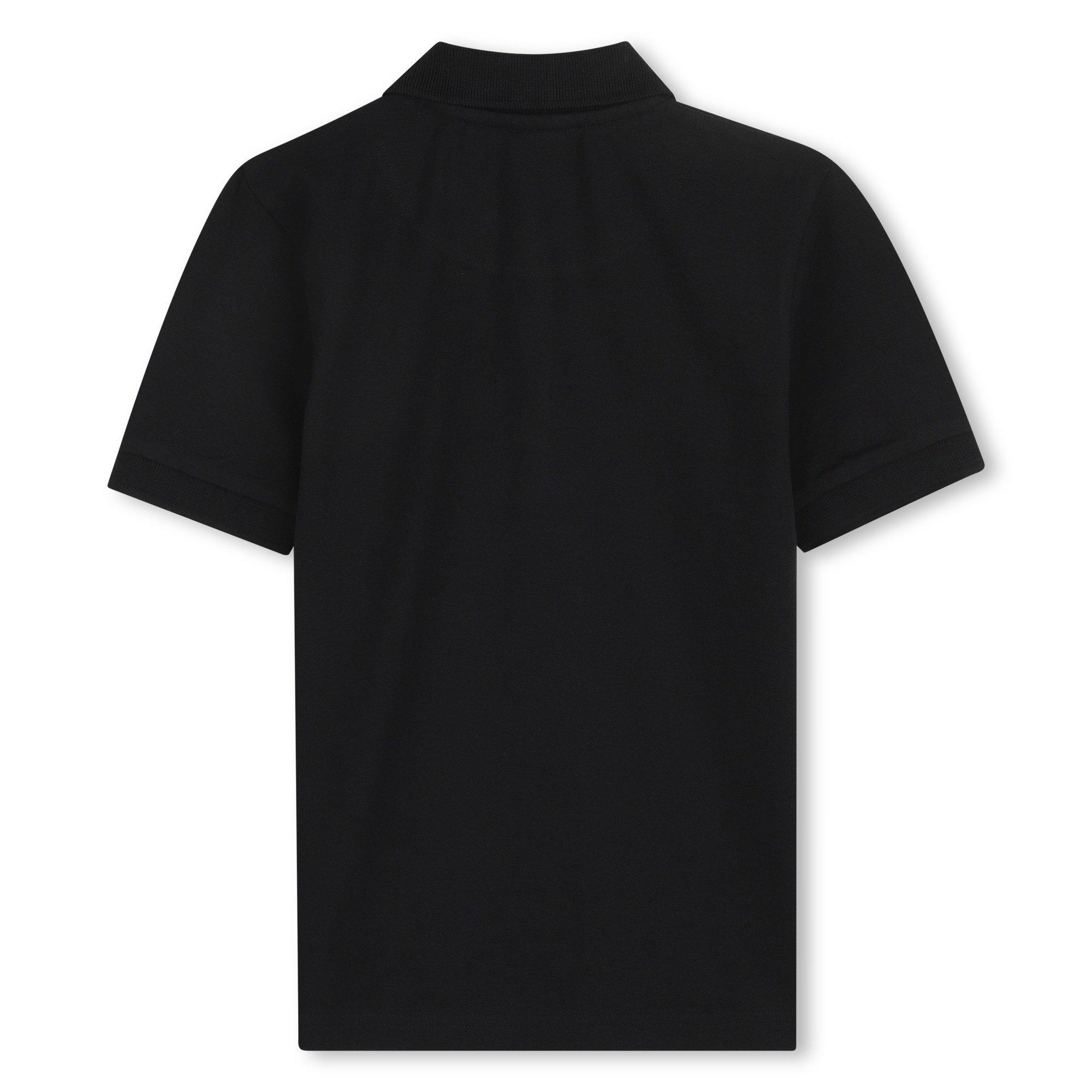 Schwarz 09B - Hugo - Kids' Short Sleeve Polo Shirt - 2