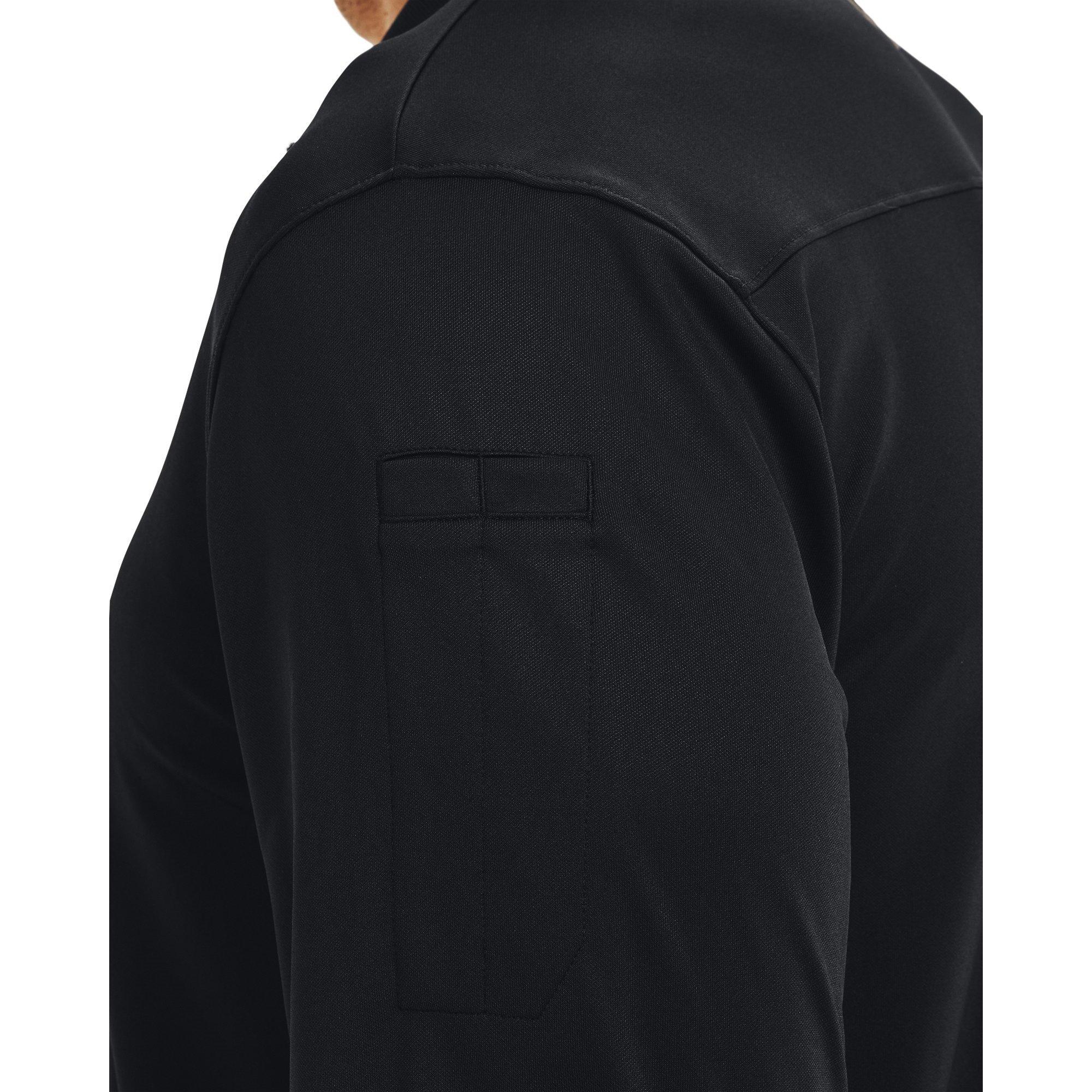 Nero - Under Armour - Long Sleeve Performance Polo Shirt - 5