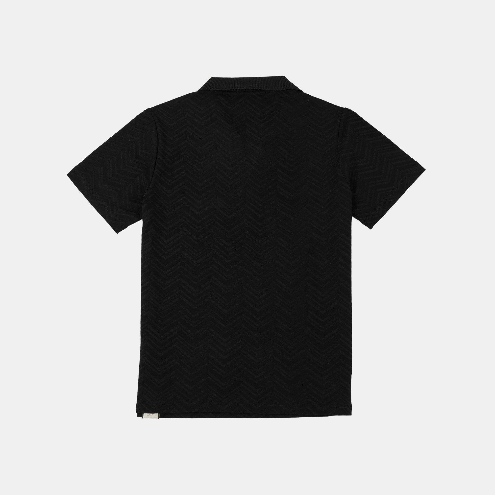 Black 001 - Prevu - Mens Abrey Polo Shirt - 2