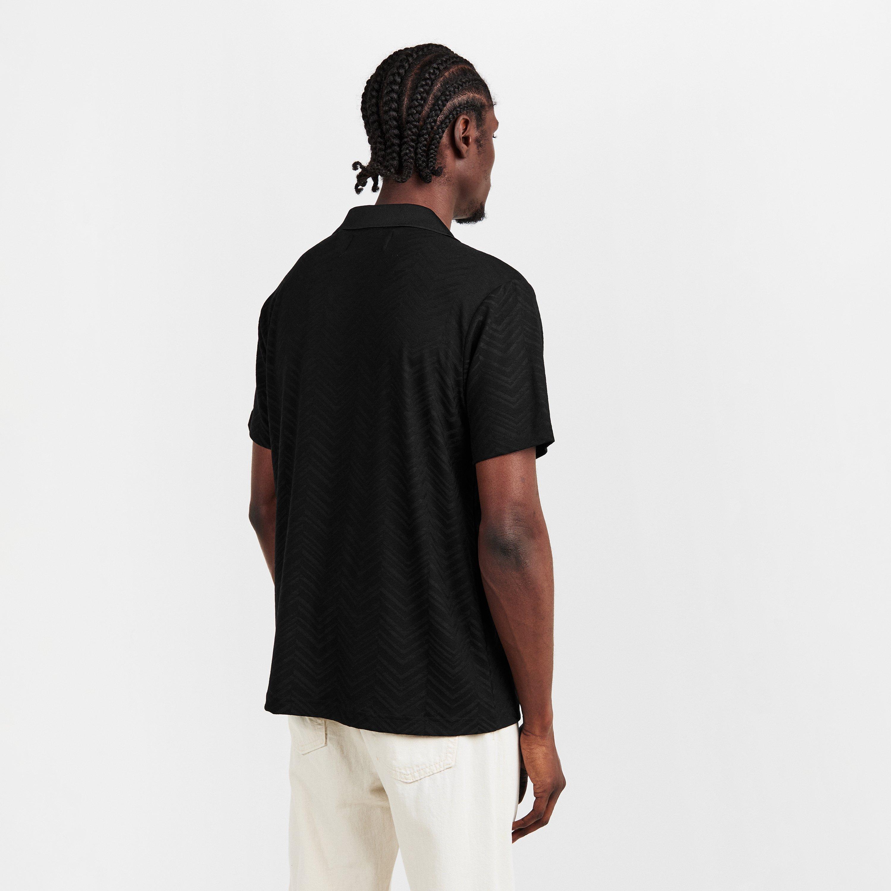 Black 001 - Prevu - Mens Abrey Polo Shirt - 4