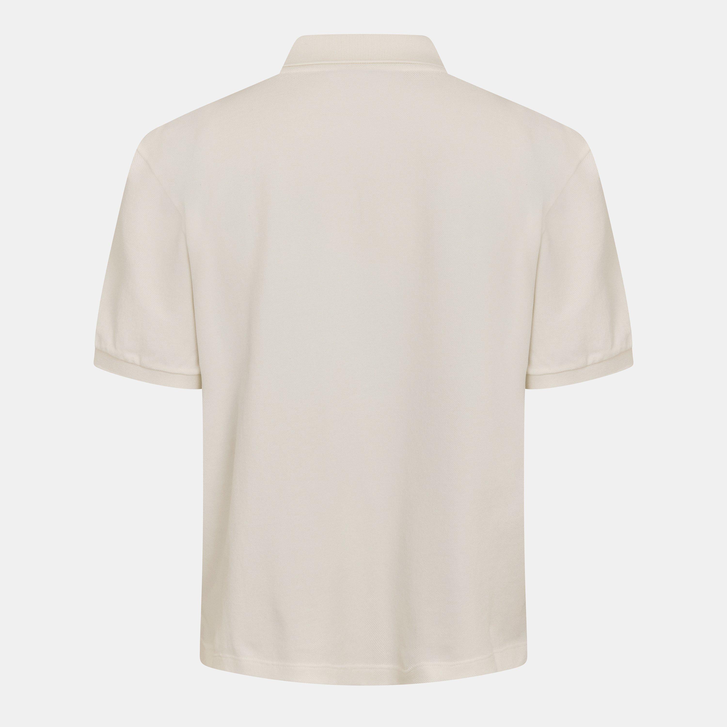 Bianco - Miu Miu - Men's Piquet Short Sleeve Polo Shirt - 2