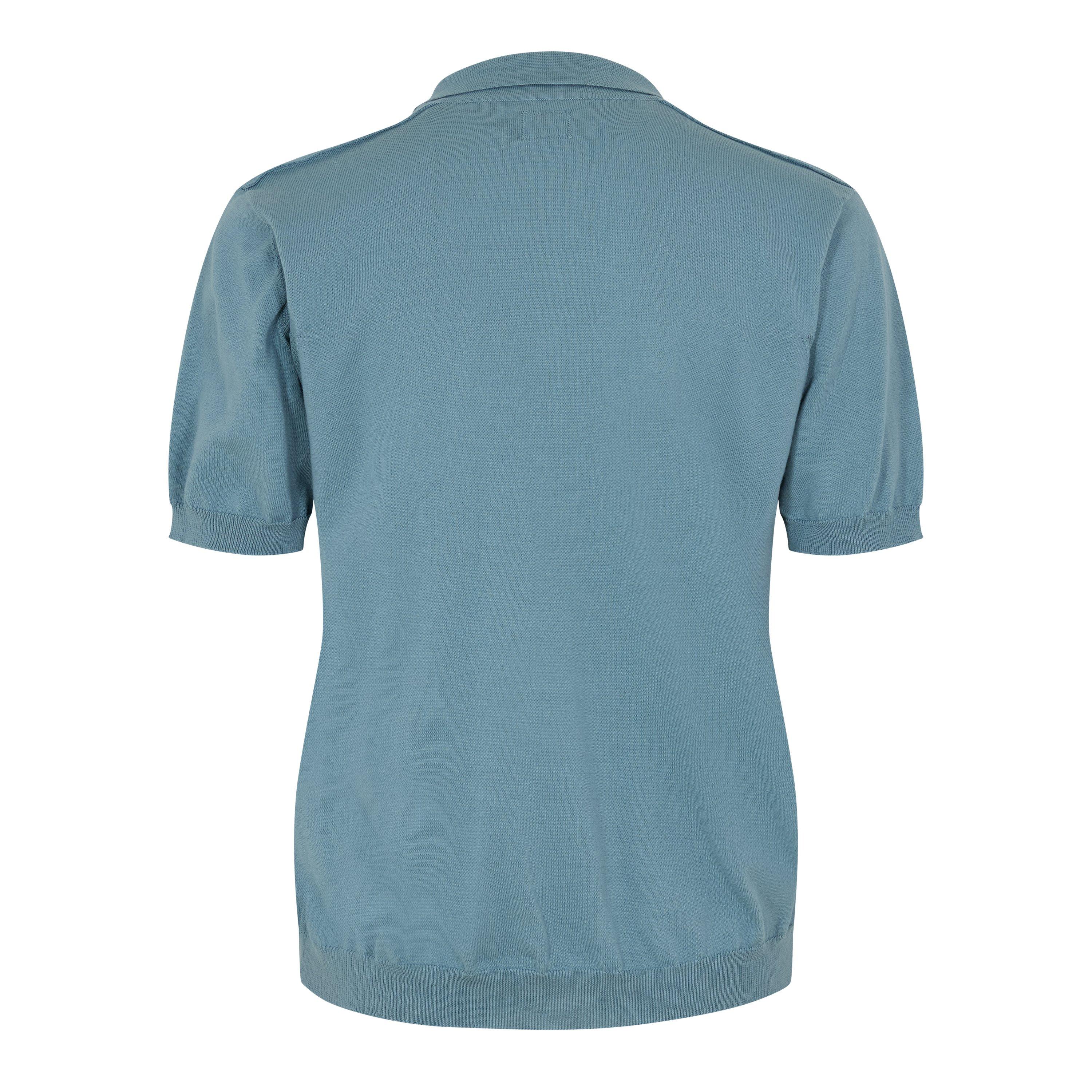 Silver Blue 809 - CP Company - Men's Short Sleeve Polo Shirt - 2