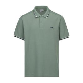 Slazenger Tipped lauren polo Shirt Mens