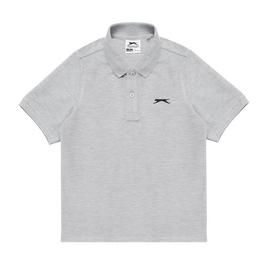 Slazenger Plain Polo Shirt Junior Boys