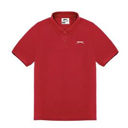 Slazenger Plain Polo Shirt Junior Boys