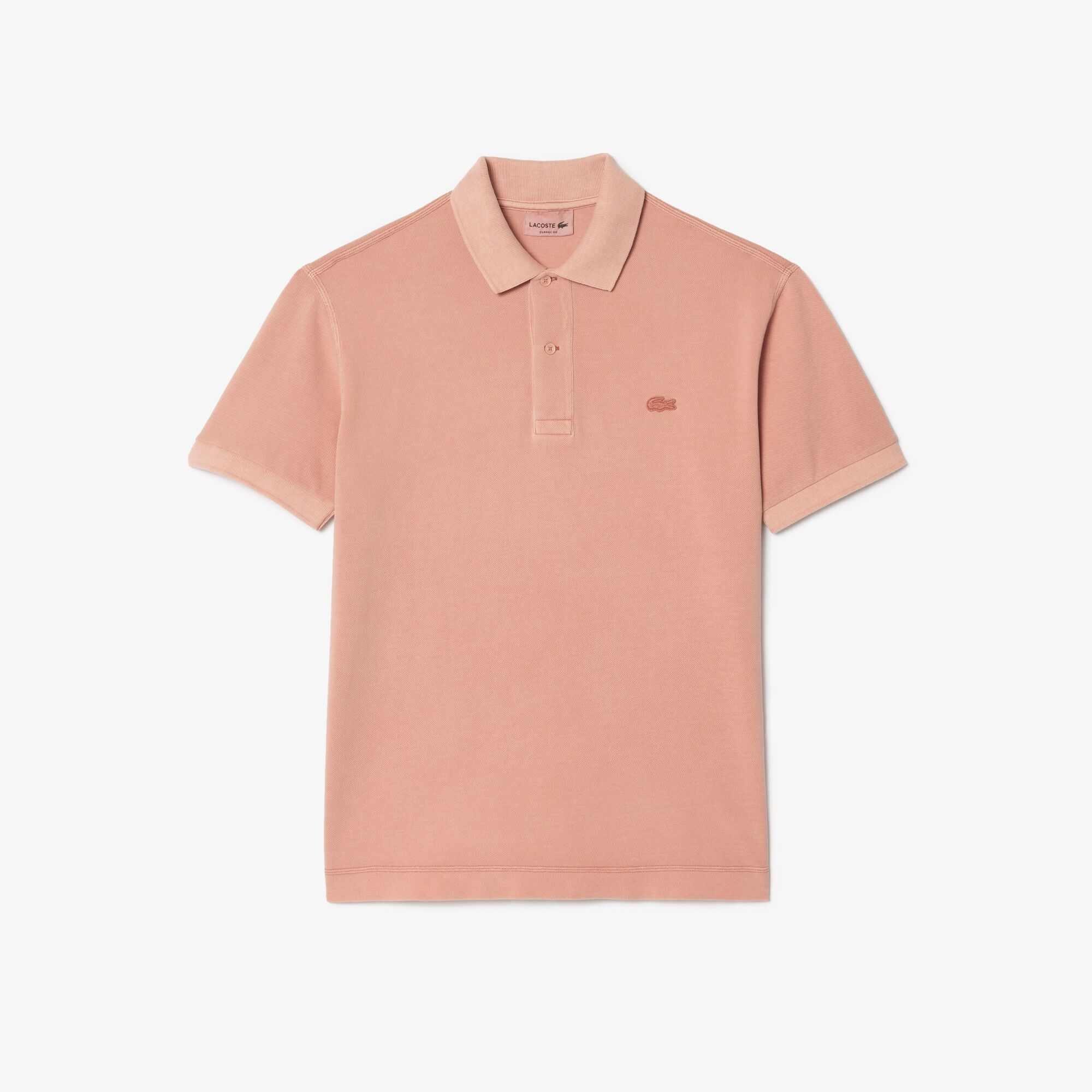 Pink K86 - Lacoste - Men's Tonal Short-Sleeve Polo Shirt - 6