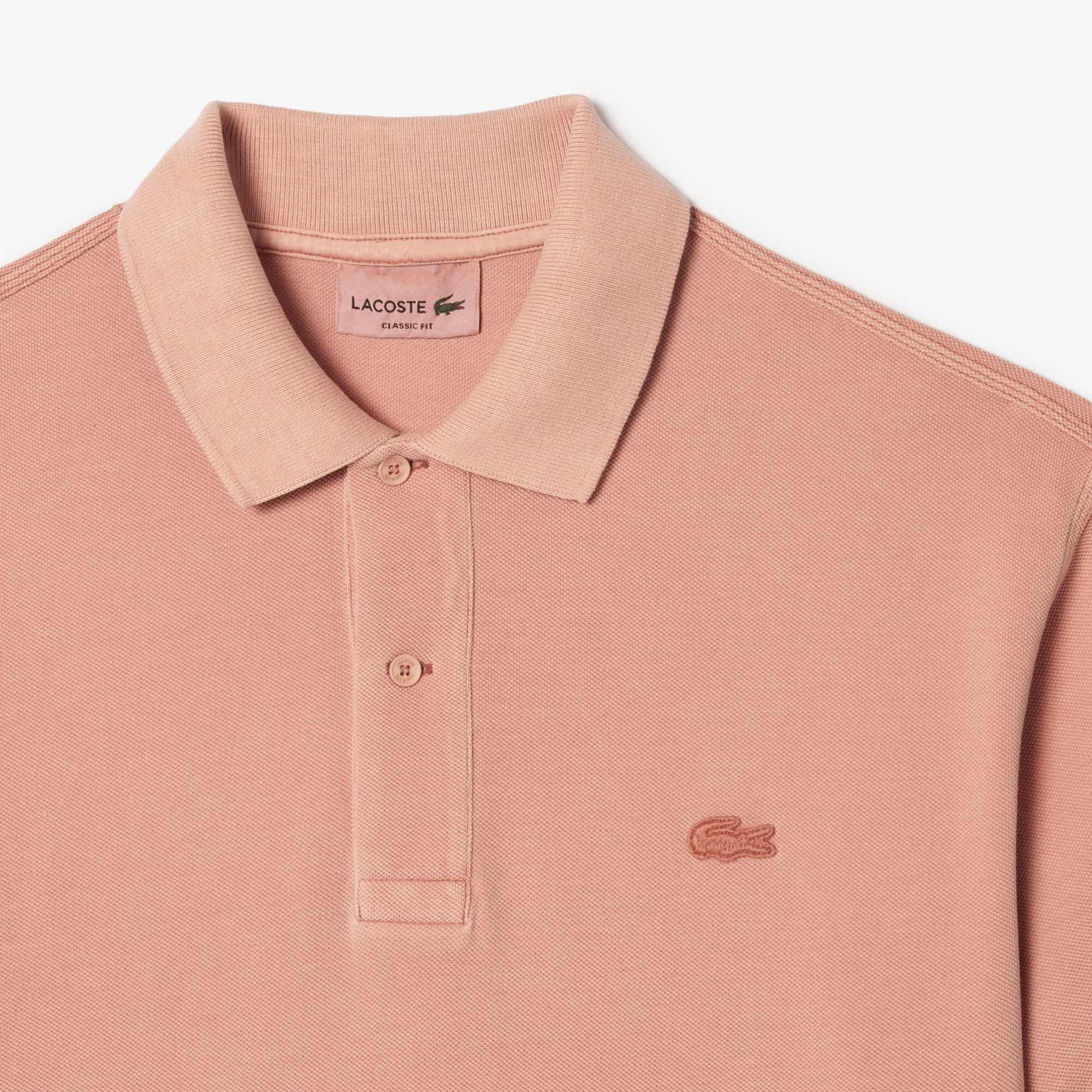 Pink K86 - Lacoste - Men's Tonal Short-Sleeve Polo Shirt - 3