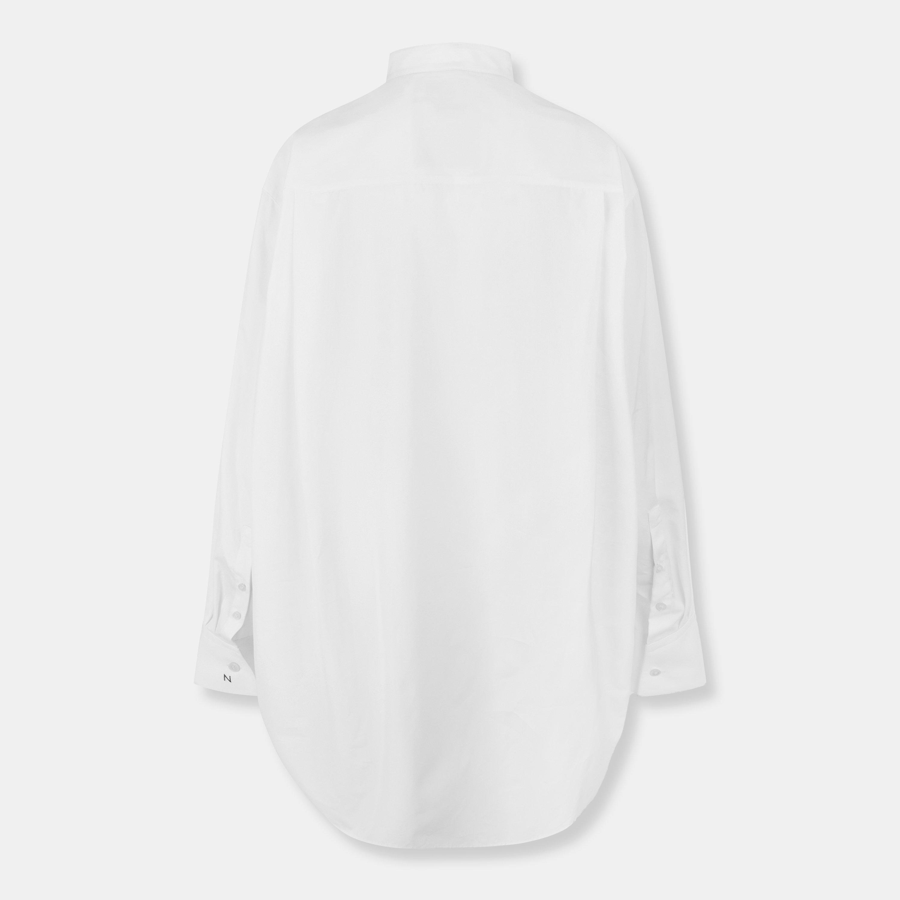 White - Boss - Women's Boltera Long Sleeve Long Blouse - 2