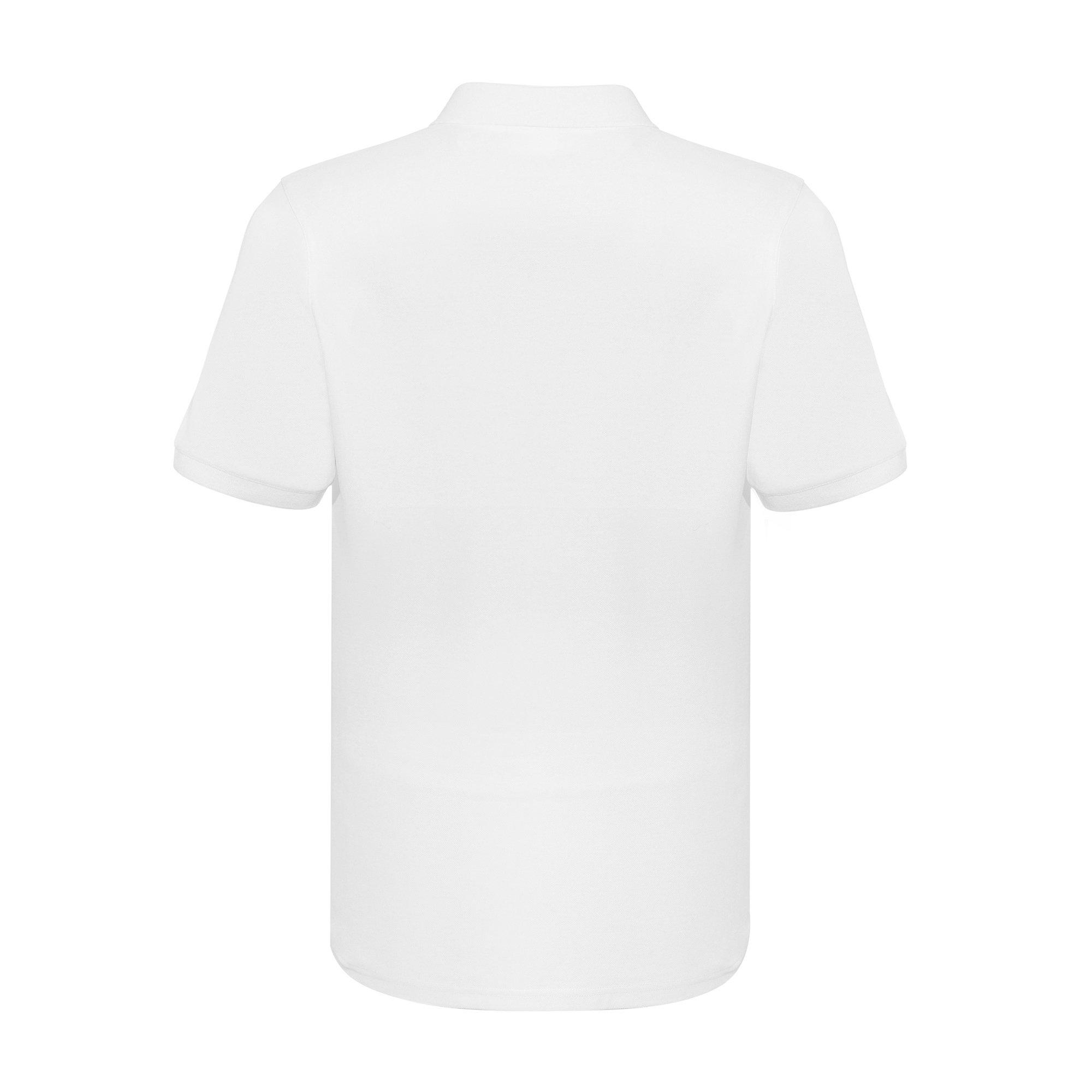 White - Slazenger - Plain Polo Shirt Mens - 2