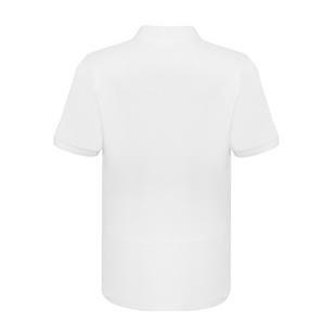 White - Slazenger - Plain Polo Shirt Mens - 5