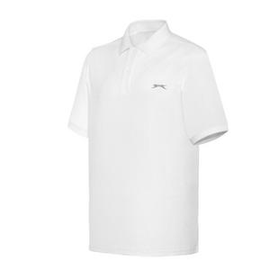 White - Slazenger - Plain Polo Shirt Mens - 6