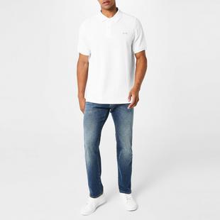 White - Slazenger - Plain Polo Shirt Mens - 2