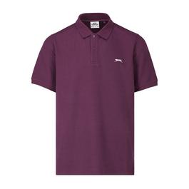 Slazenger Plain Polo Shirt Mens