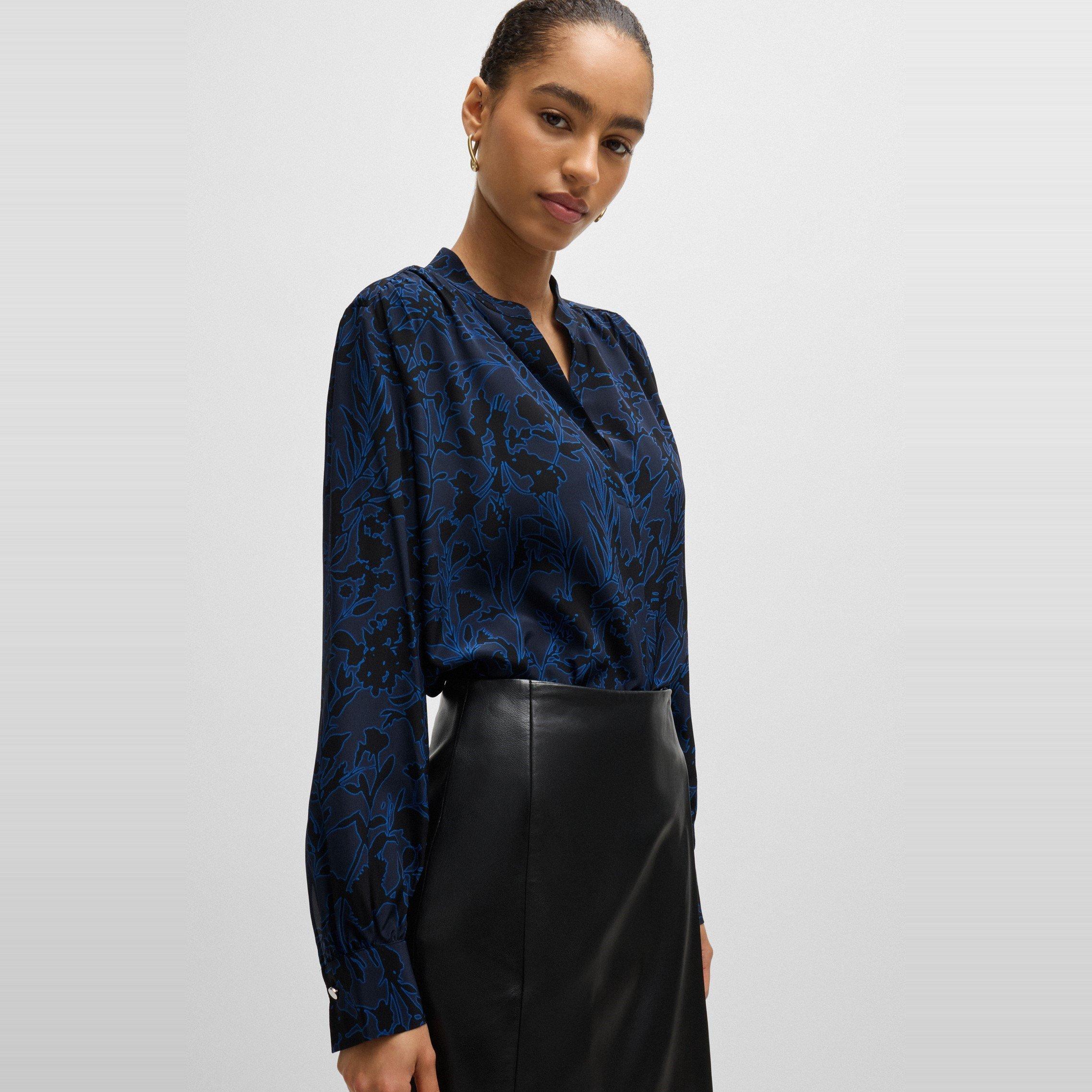 Open Miscellans - Boss - Women's Banora18 Long Sleeve Long Blouse - 4