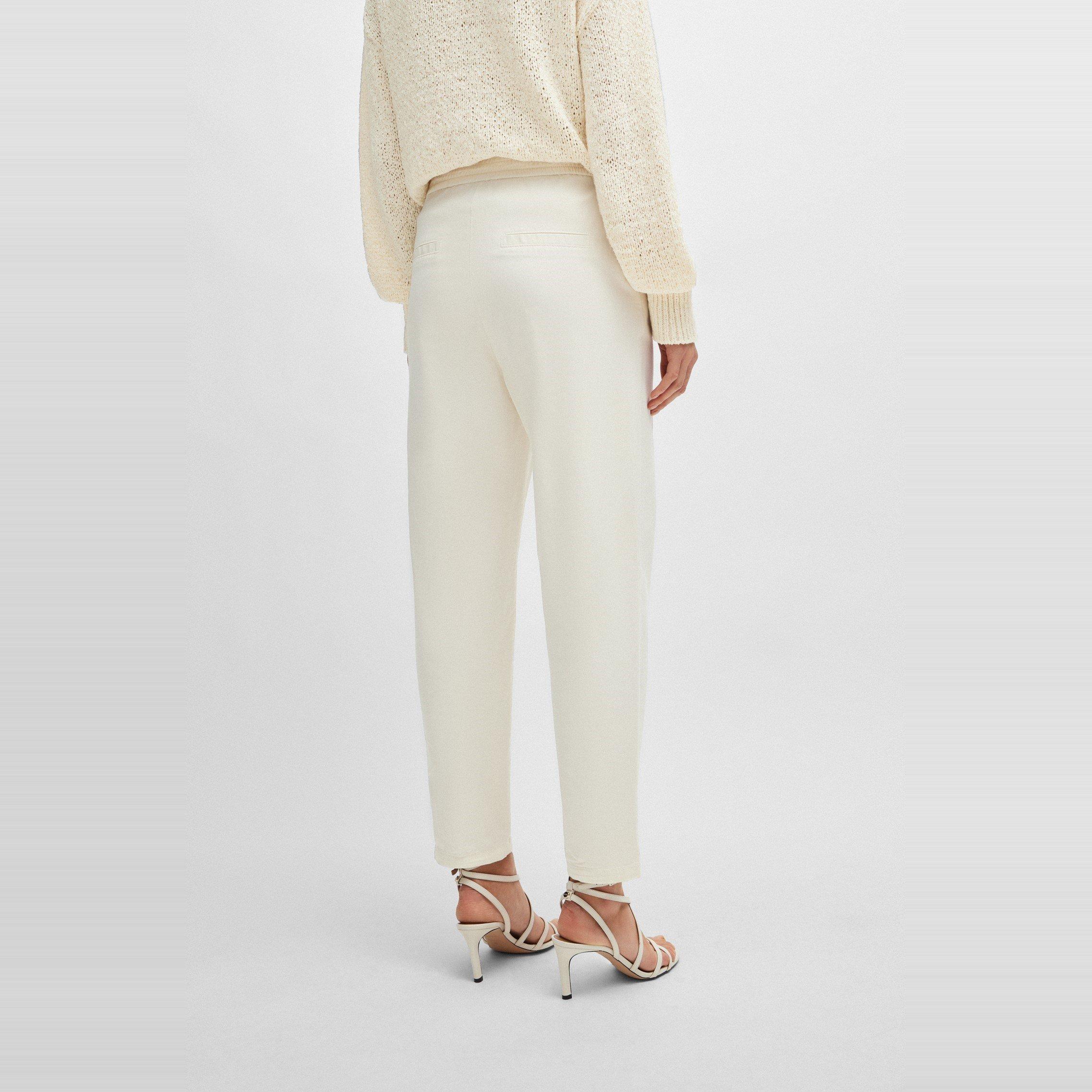 Open White - Boss - Women's Tolinda D Straight Leg Trousers - 3