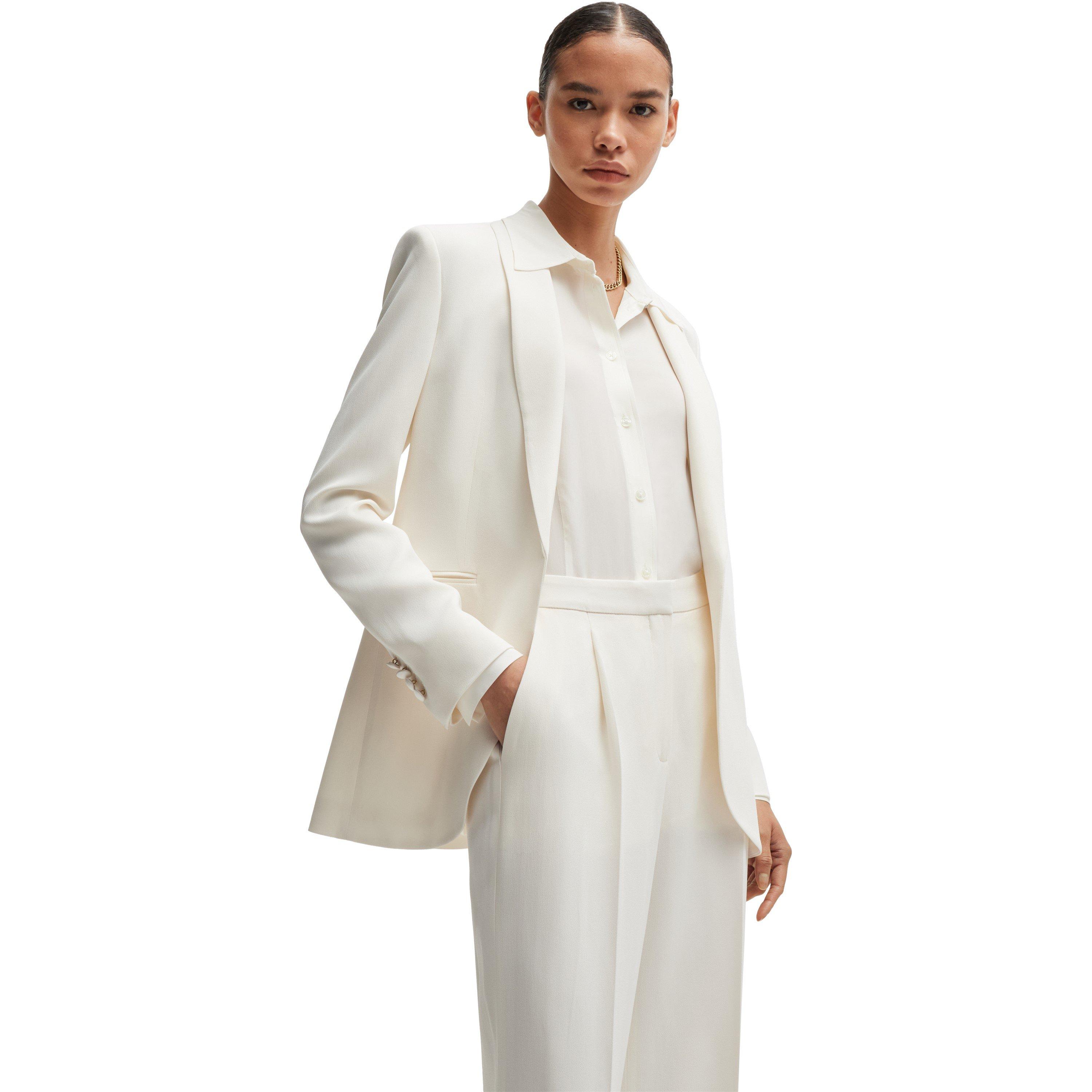 Open White - Boss - Women's Tozera Straight Leg Trousers - 4