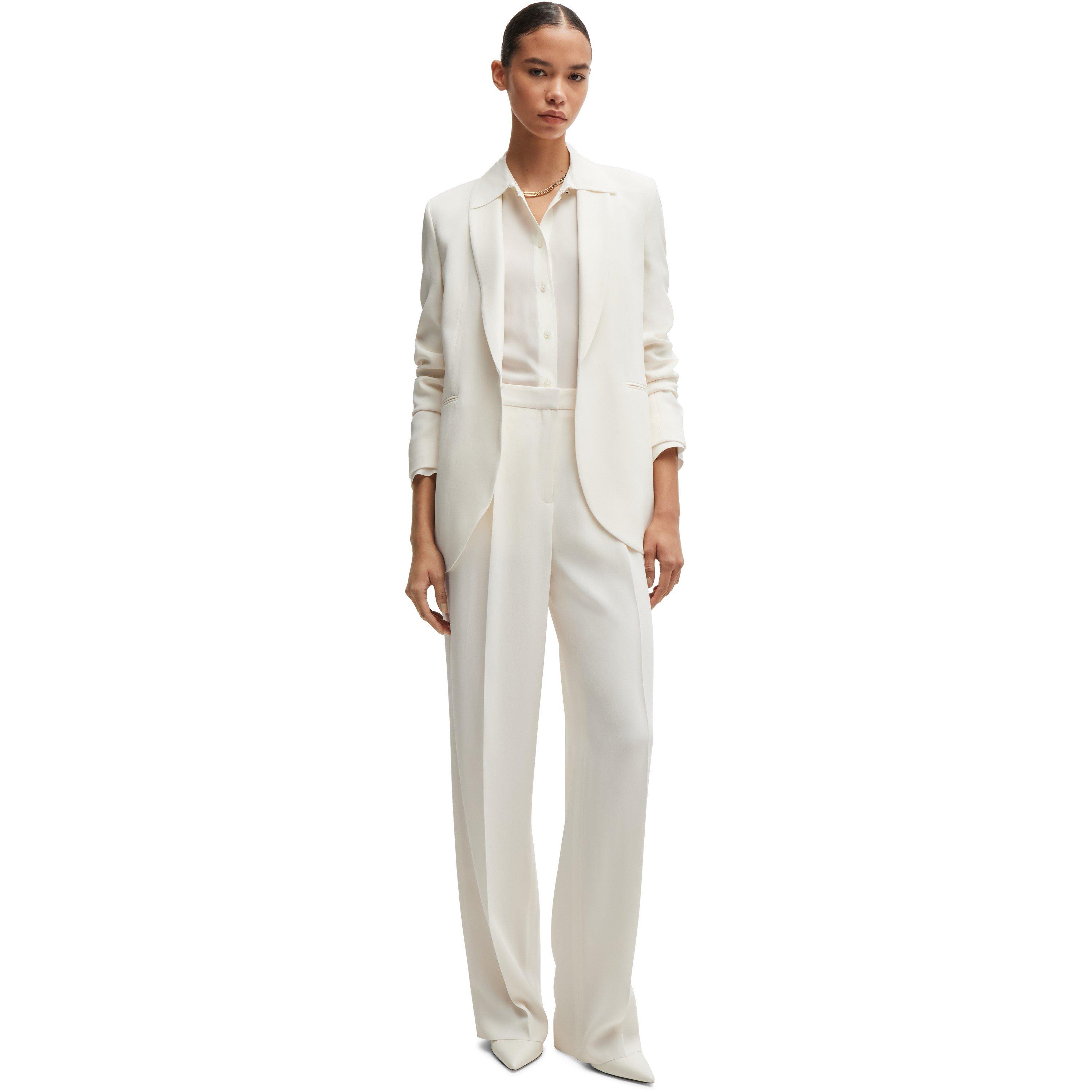 Open White - Boss - Women's Tozera Straight Leg Trousers - 5
