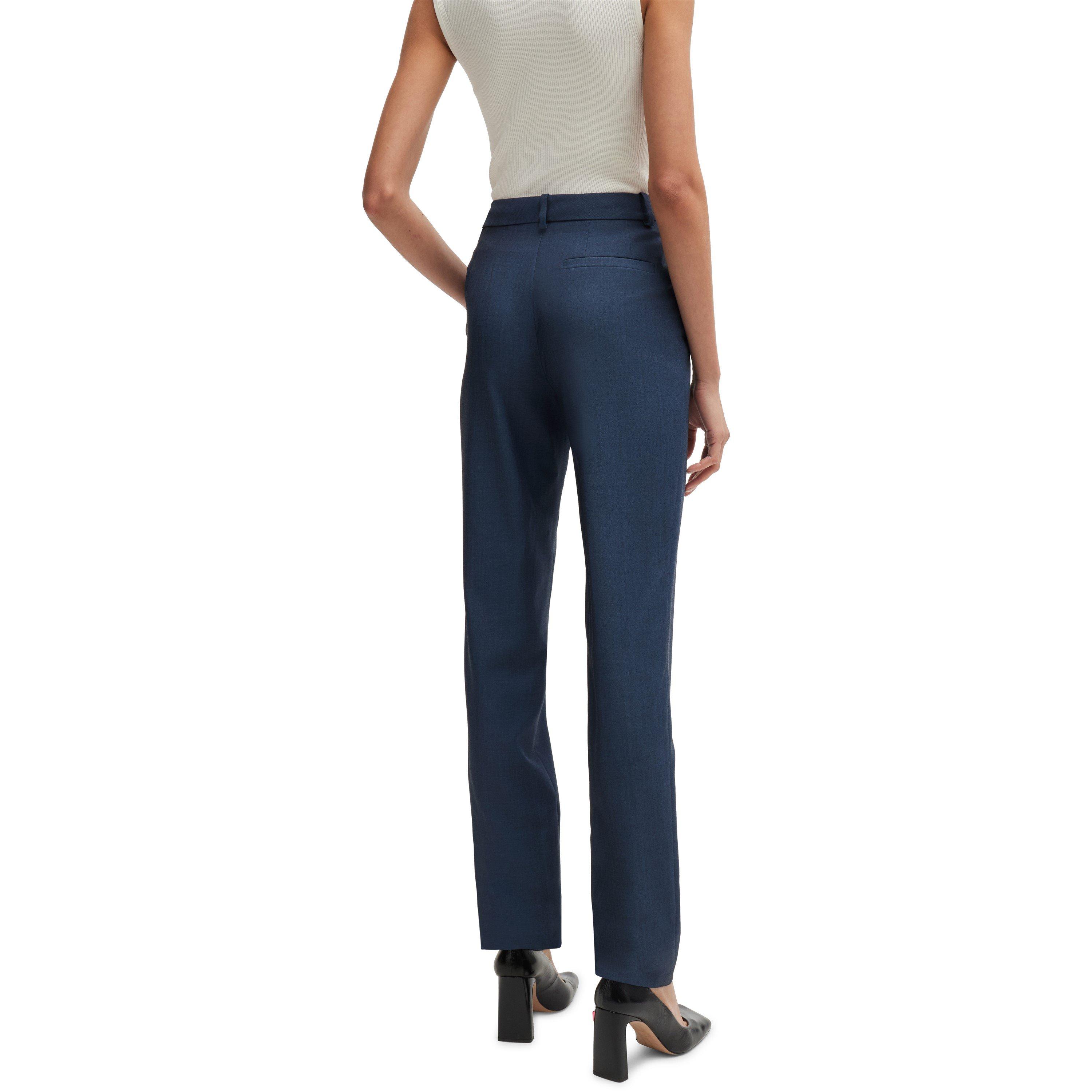 Open Blue - Boss - Women's Tanuri Straight Leg Trousers - 3