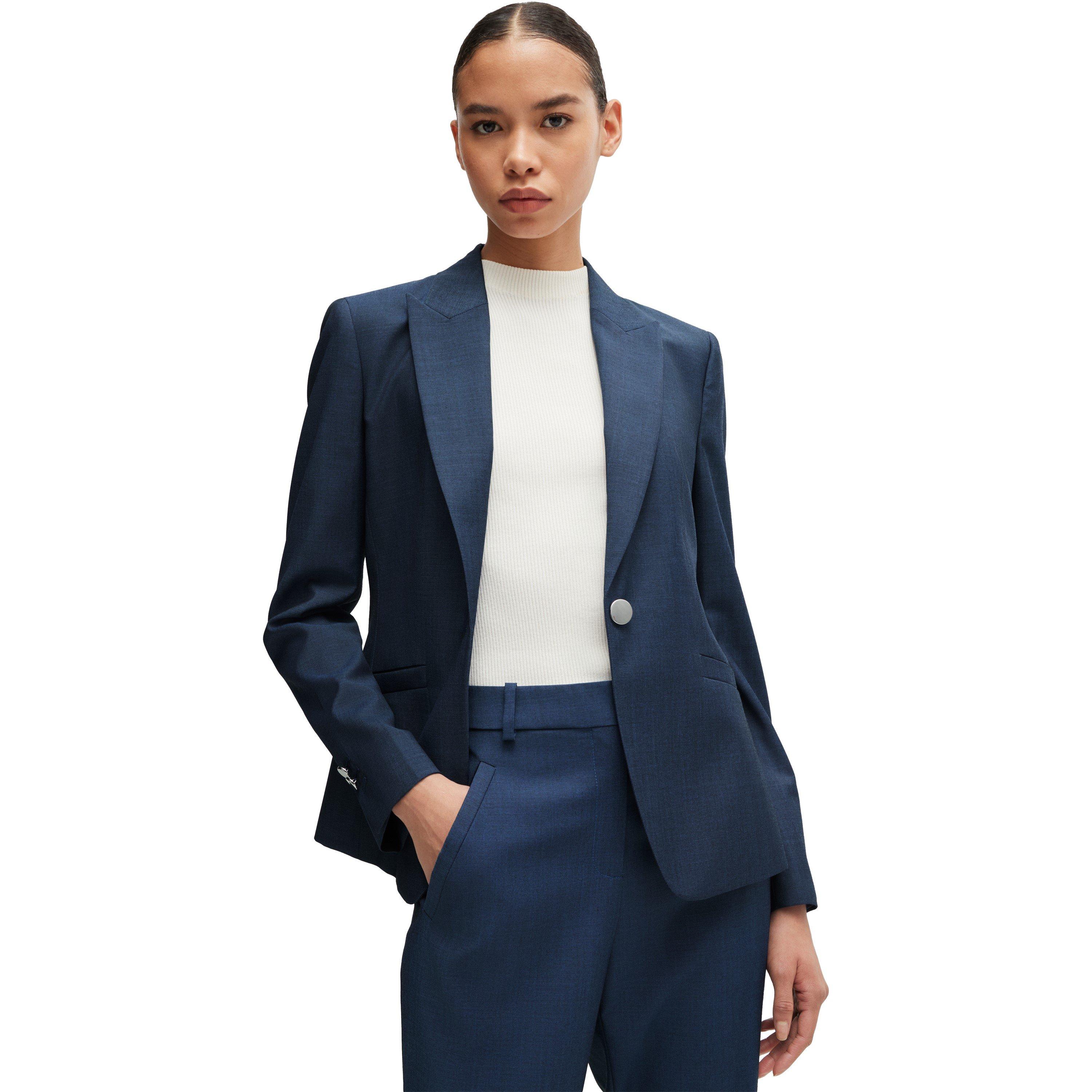 Open Blue - Boss - Women's Tanuri Straight Leg Trousers - 4